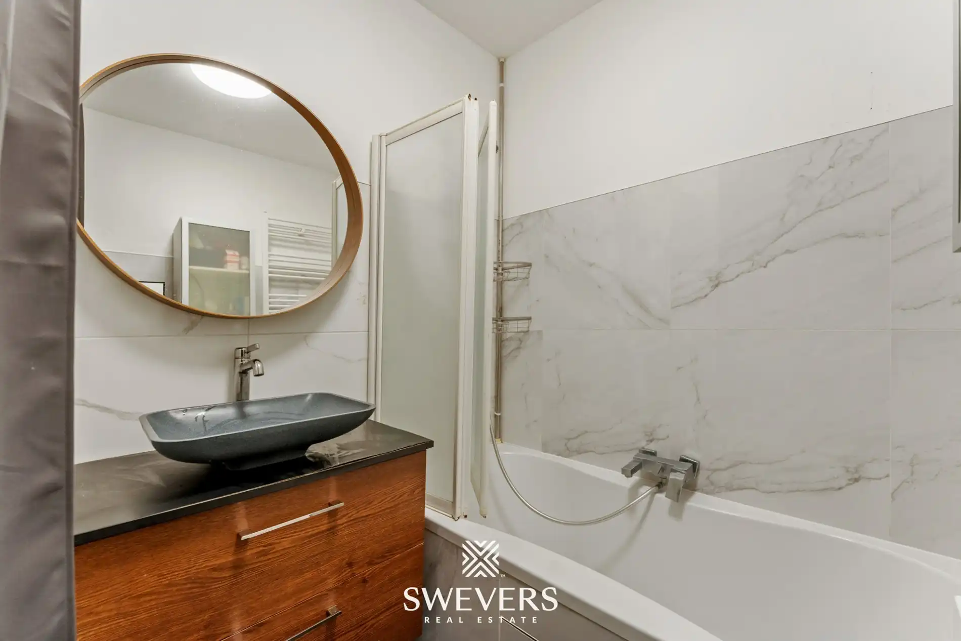 Gelijkvloers appartement met 2 slaapkamers en zuidgerichte tuin in Runkst   foto 15