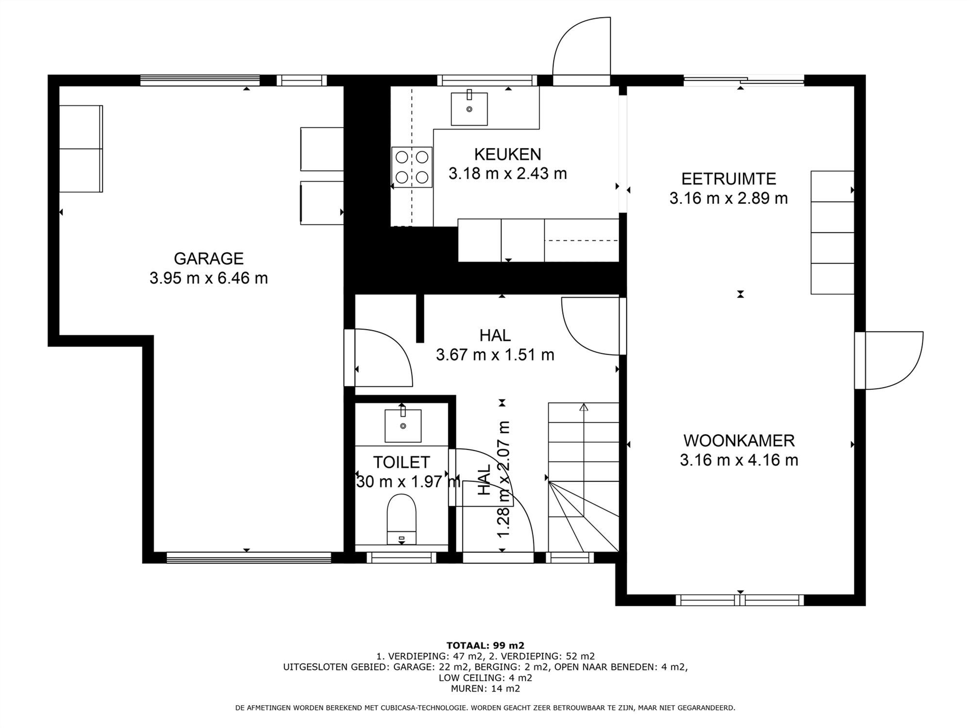 VOLLEDIG GERENOVEERDE WONING MET 3 SLAAPKAMERS OP EEN PERCEEL VAN 4A16CA TE PAAL foto 30