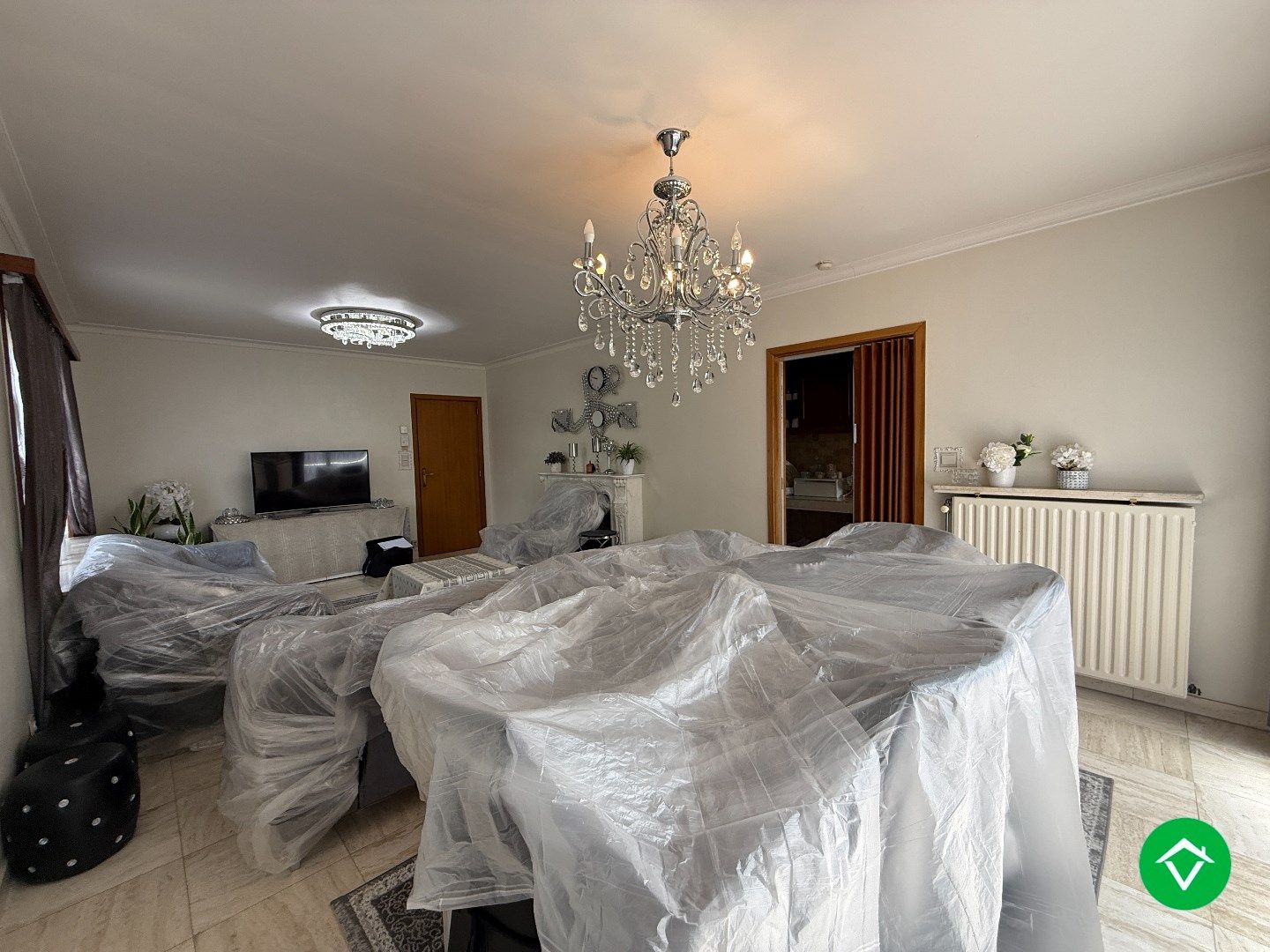 Drie-slaapkamerappartement met terras in rustige residentie centrum Roeselare foto 5