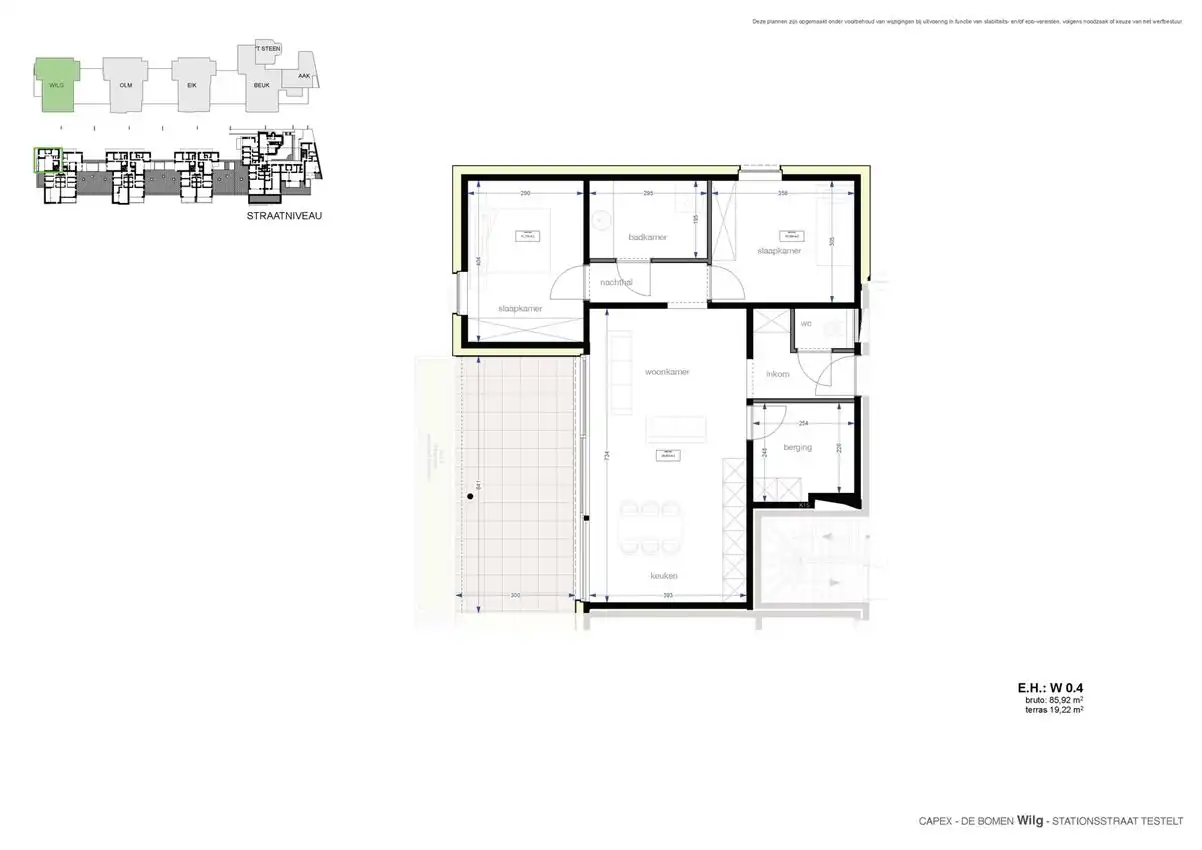 Gelijkvloers appartement foto 2