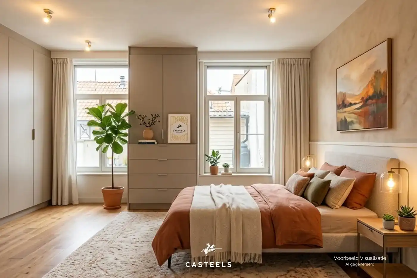 Ruime duplex met terras van 43 m² in hartje Brugge foto 15