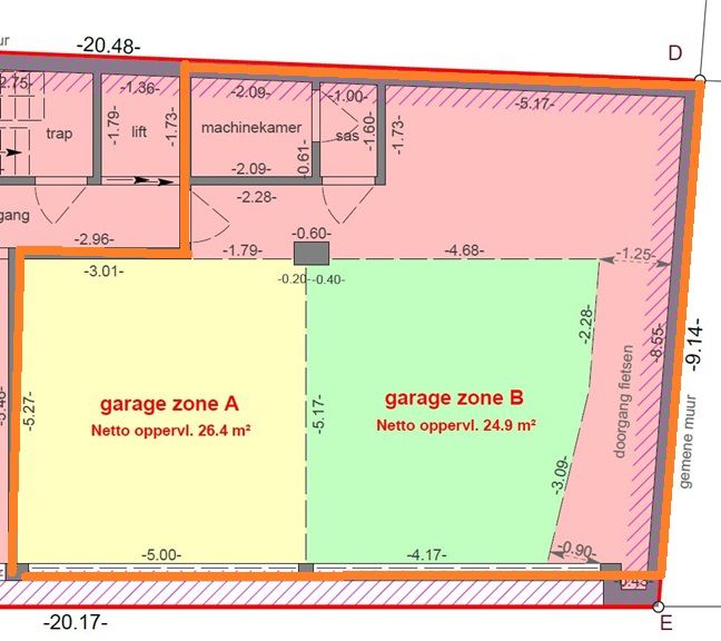 MAGAZIJN/RUIME GARAGE (+/- 70 m²) TE HUUR VLAKBIJ KOUTER GENT CENTRUM foto 9