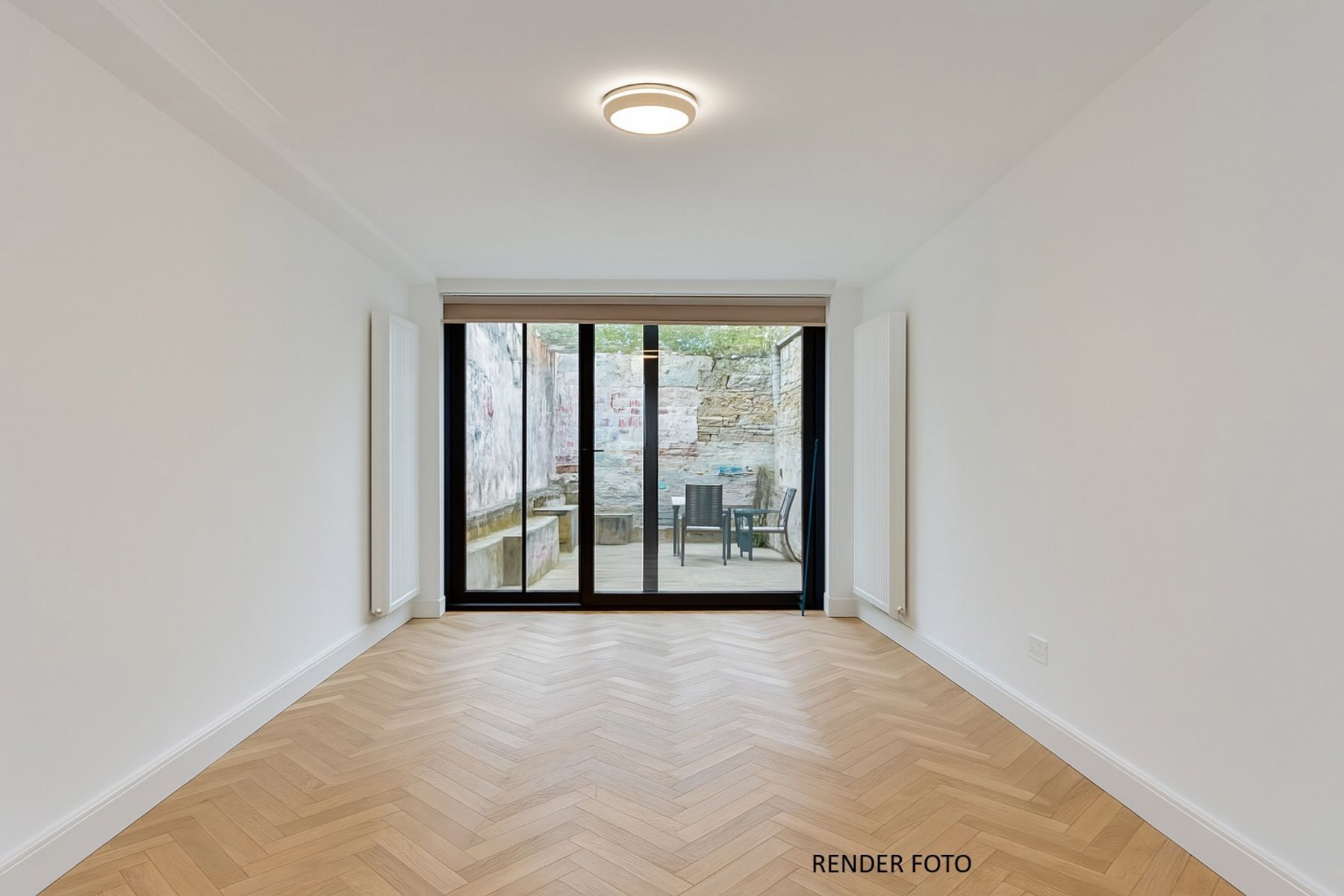 Stadswoning in afwerkingsfase met garage, EPC B in centrum foto 2