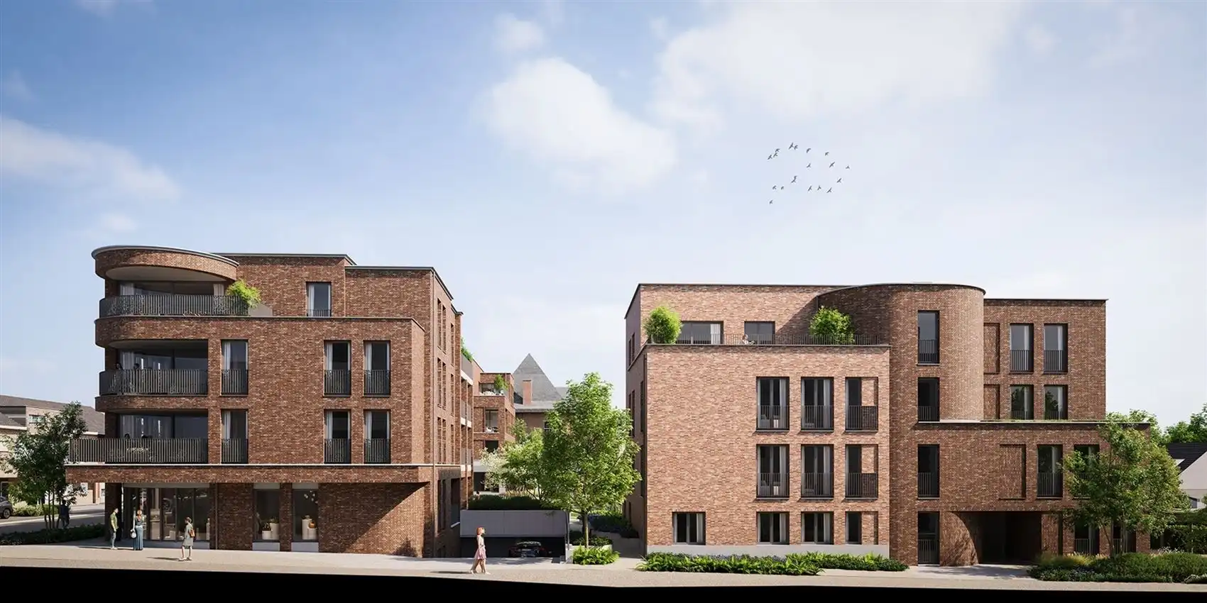 Riant 2 slk appartement 110m² met overdekt terras foto 10