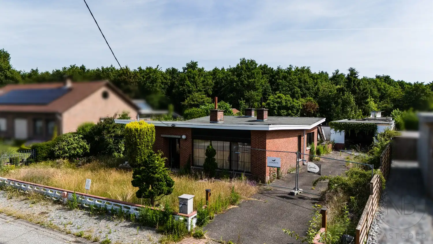 Bouwgrond met vergunning voor tweewoonst! foto 5