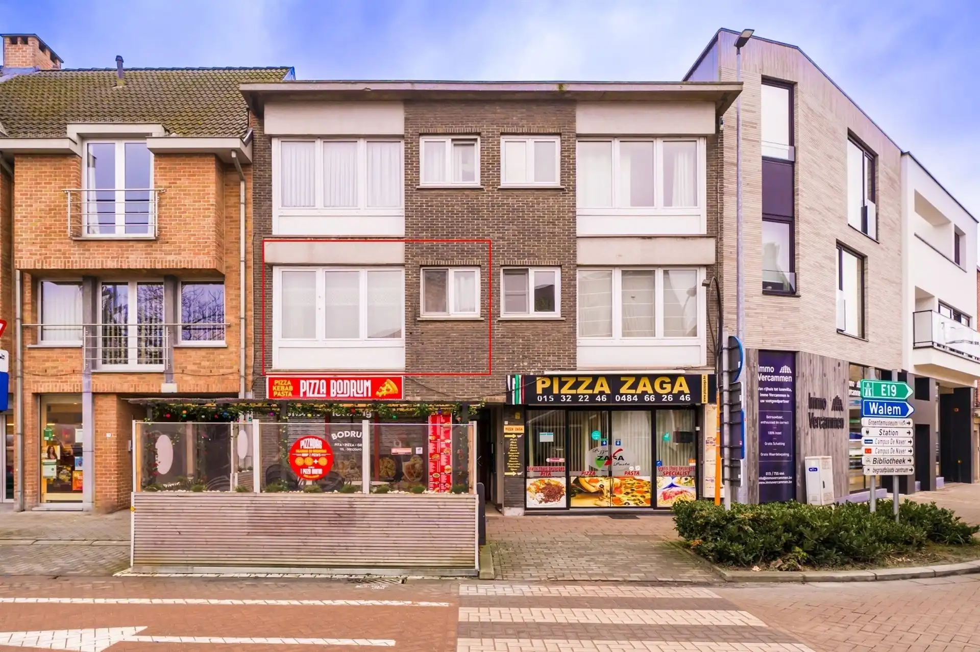 1 slpk app met zonnig terras in centrum! foto {{pictureIndex}}