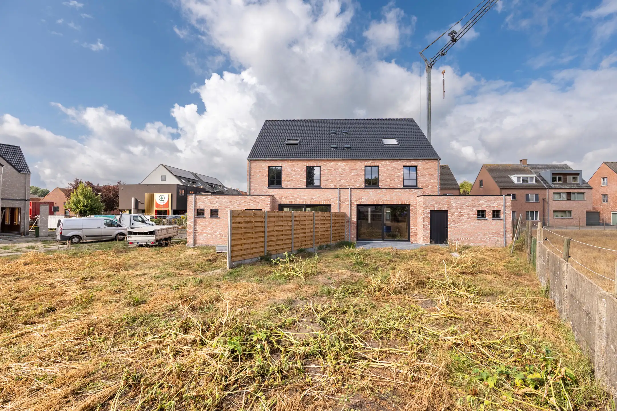 Casco nieuwbouwwoning met 3-4 slpk. op ca. 529m² te Loenhout foto 3