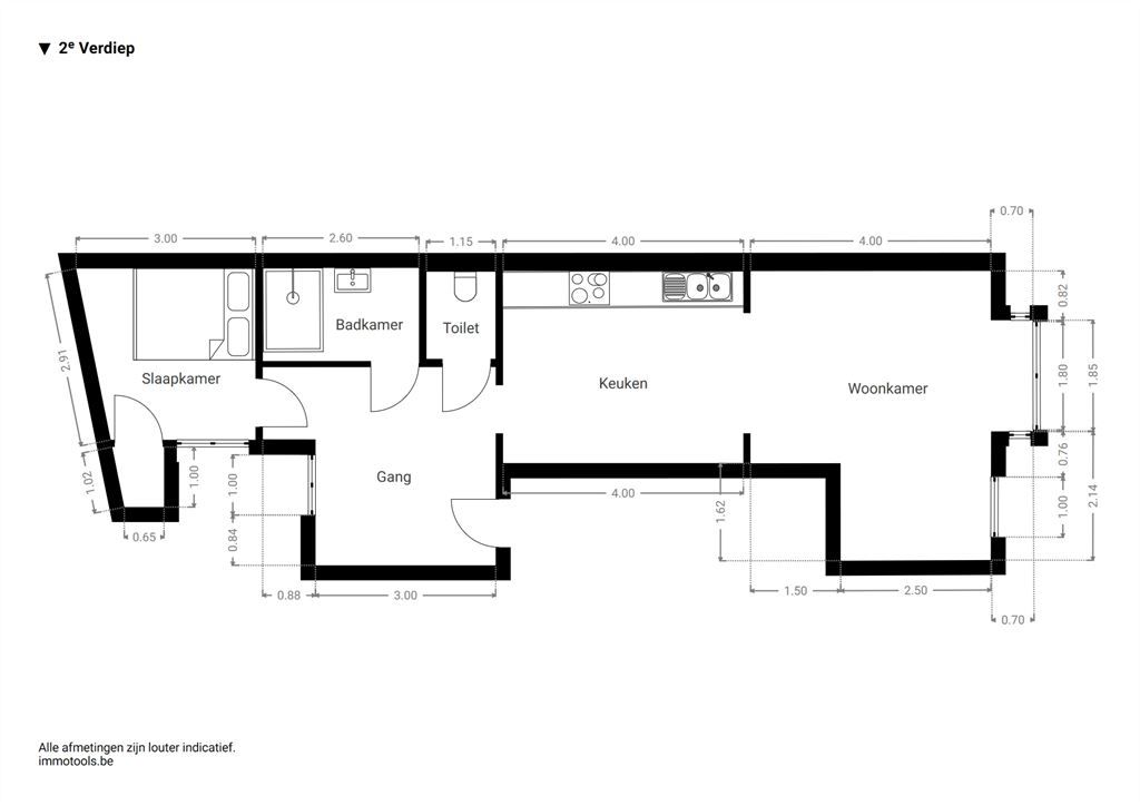 Recent gerenoveerd, lichtrijk appartement foto 10
