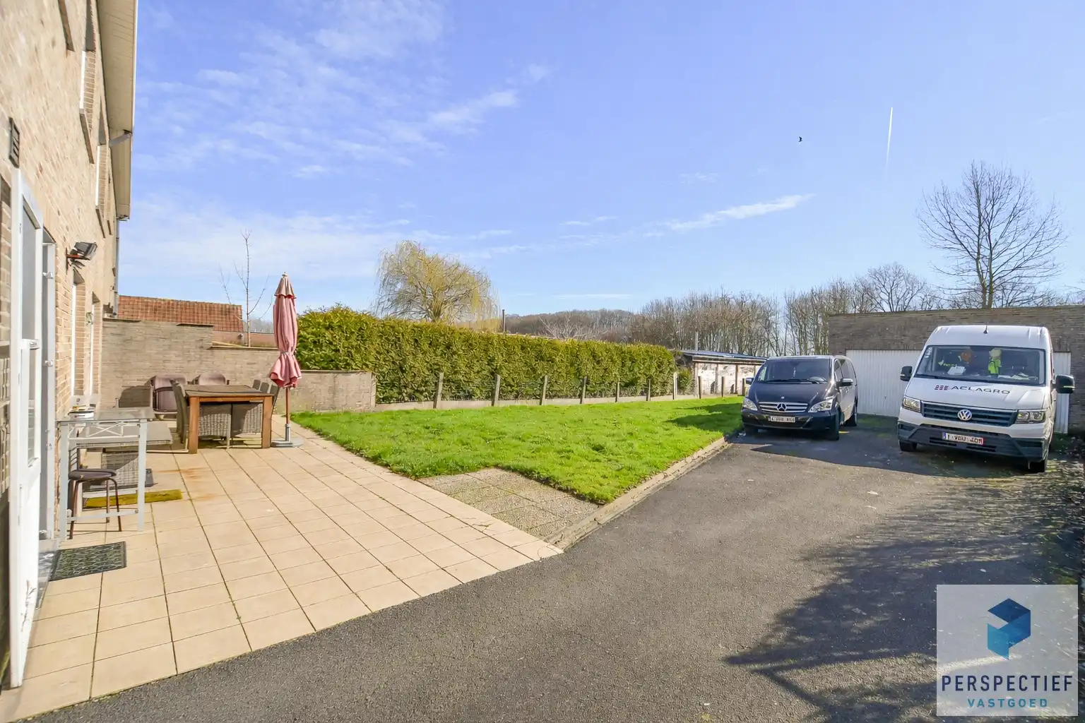 Ruim gelijkvloers appartement met tuin & garage te Oostveld (Oedelem) foto 4