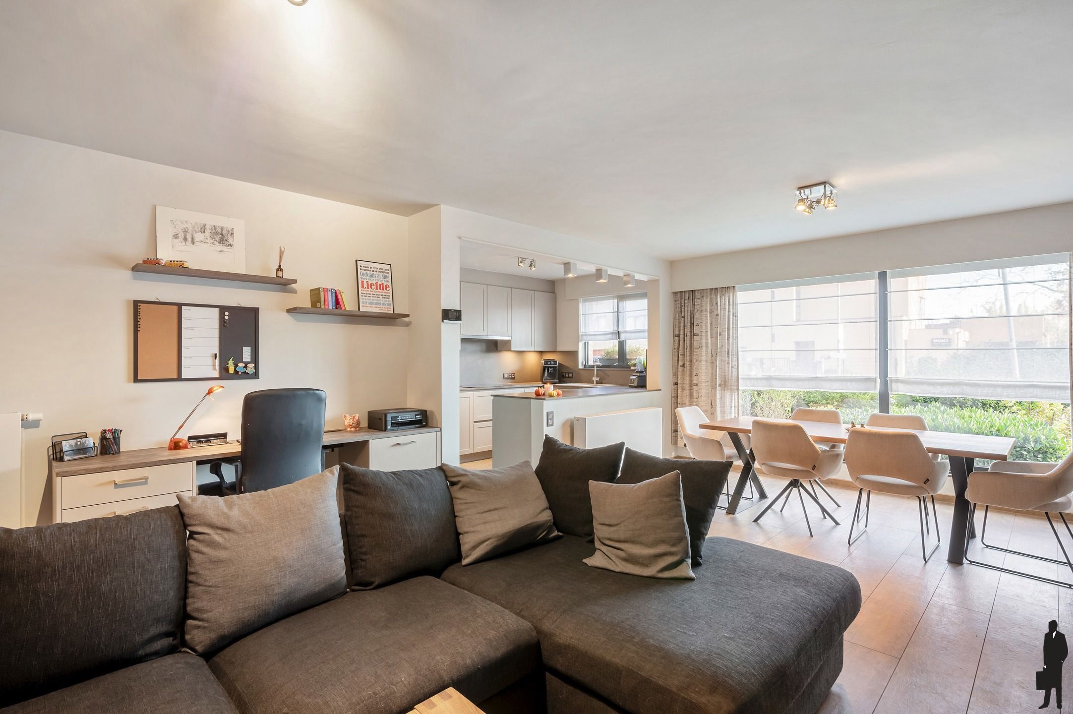 Prachtig gelijkvloers appartement met tuin foto 11