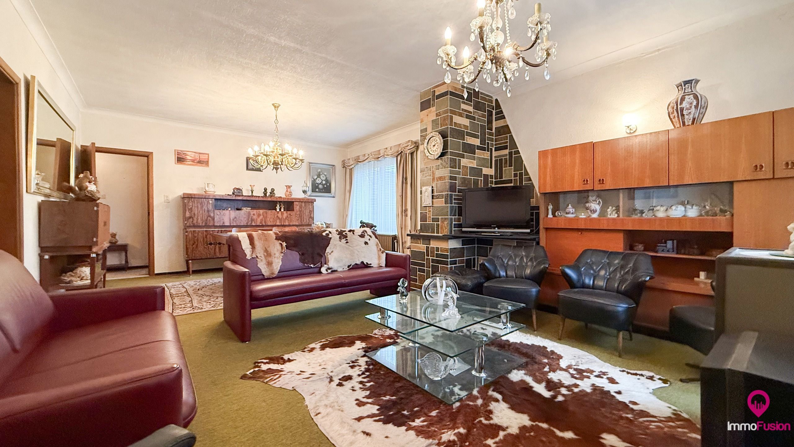 Bungalow met grote werkplaats en weide op 42 are in Alken foto 3