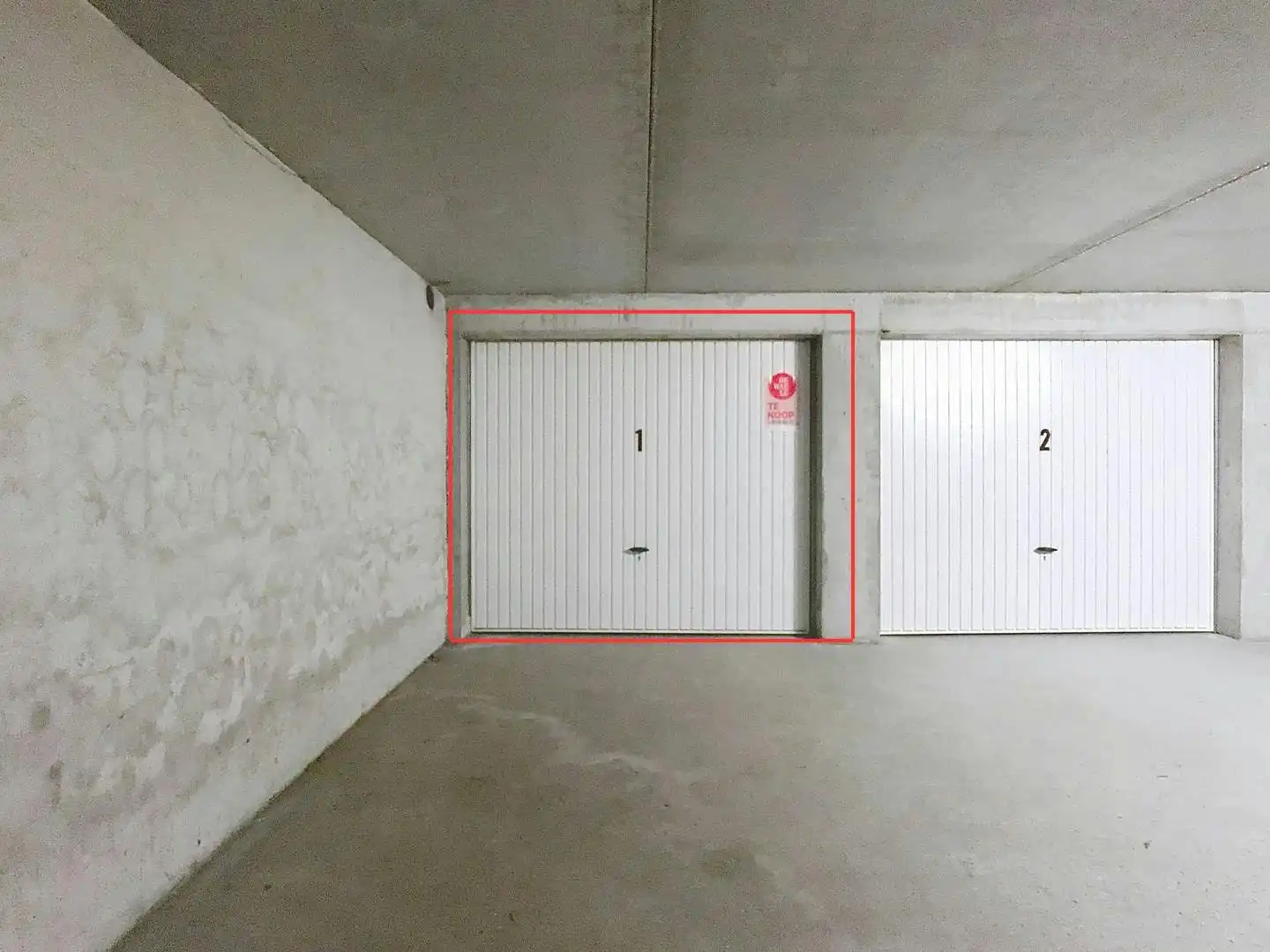 Garage te koop Duinenweg 231A/G1 - 8430 Middelkerke