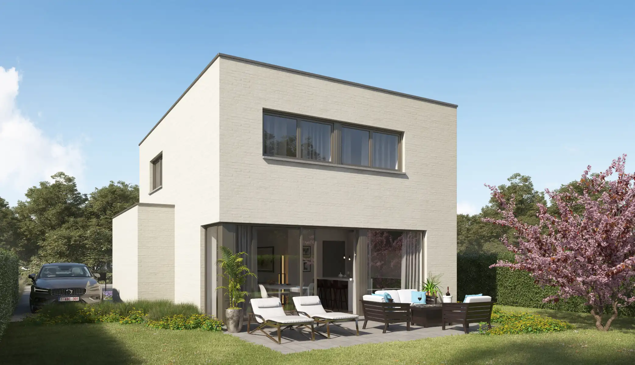 Landelijke nieuwbouwwoning foto 2