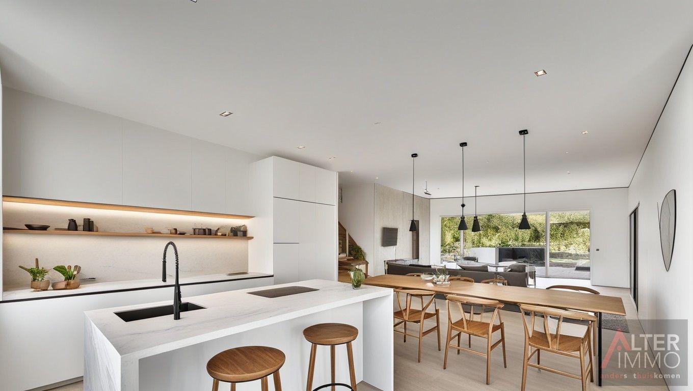 Tijdloze nieuwbouwwoning  (E-peil <10) met carport! foto 4