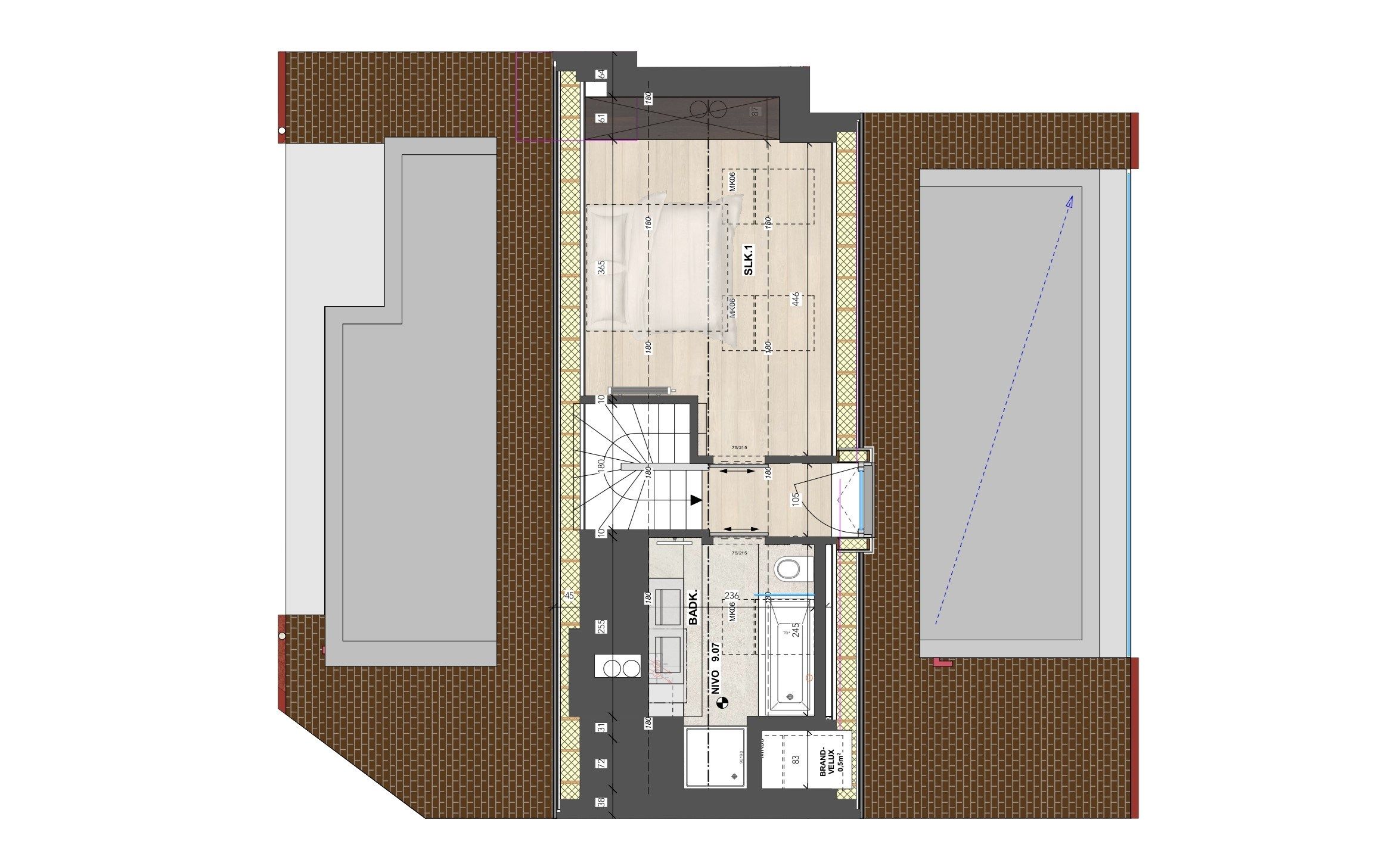 Residentie Edward: Nieuw duplex-appartement (3 slaapkamers) van 128 m² te Knokke-Centrum foto 3