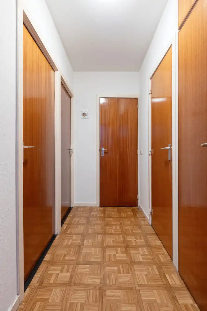 Gelijkvloers appartement met 1 slk, terras en parking! foto 13