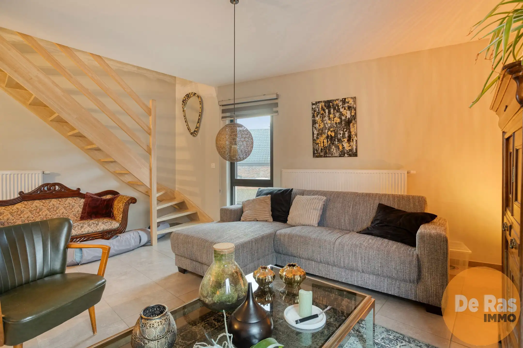 OORDEGEM – Recent duplexappartement met 2 slpks en balkon  foto 9