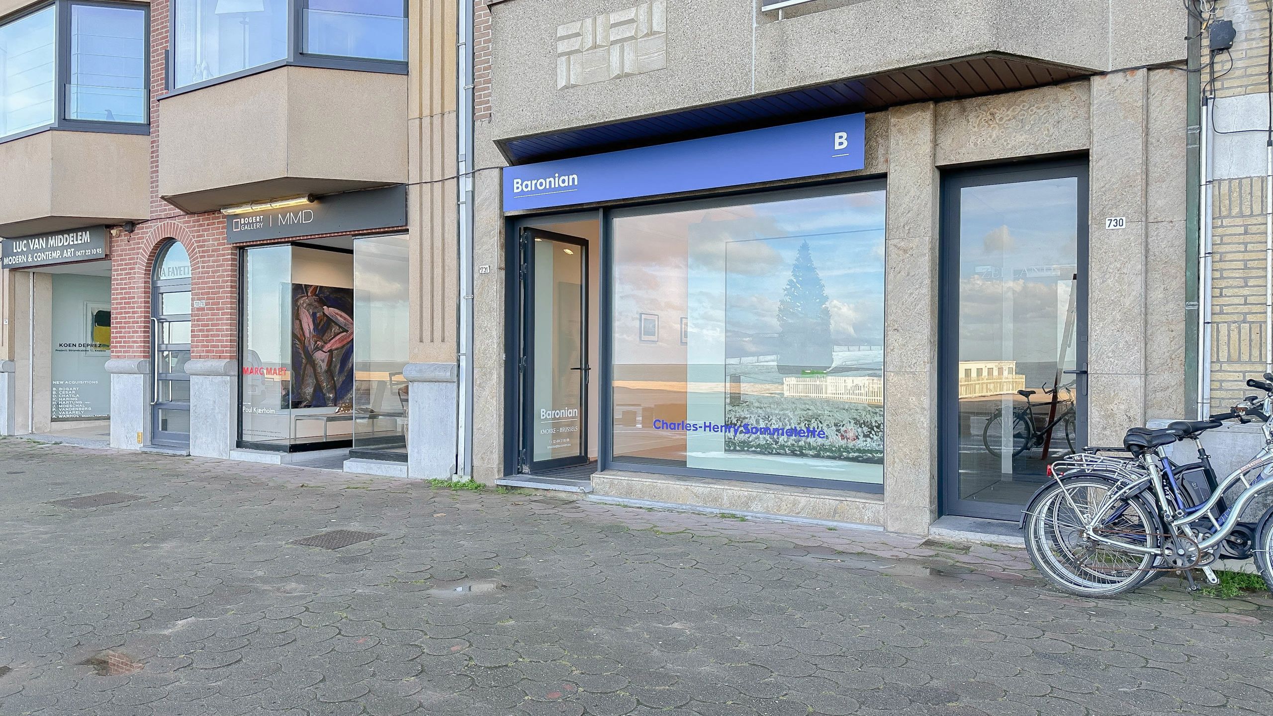 Verhuur commercieel pand 1 SLPK Knokke-Zoute - winkelpand + woonruimte/studio foto 4