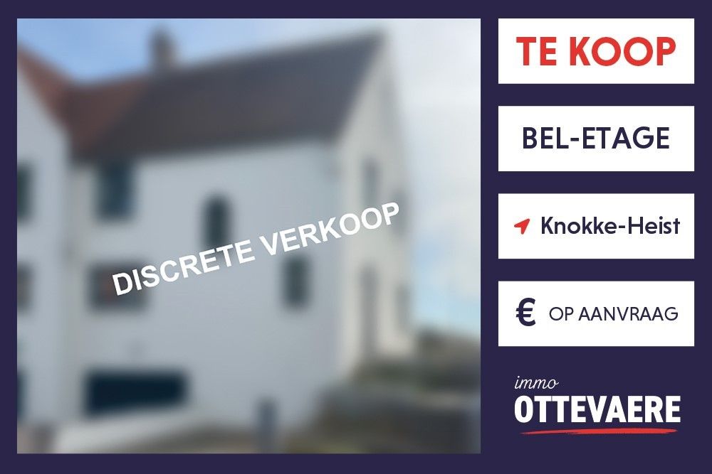 Volledig gerenoveerde bel-etagewoning op toplocatie in Knokke-Heist/Duinbergen (adres en prijs enkel op aanvraag via e-mail) foto {{pictureIndex}}