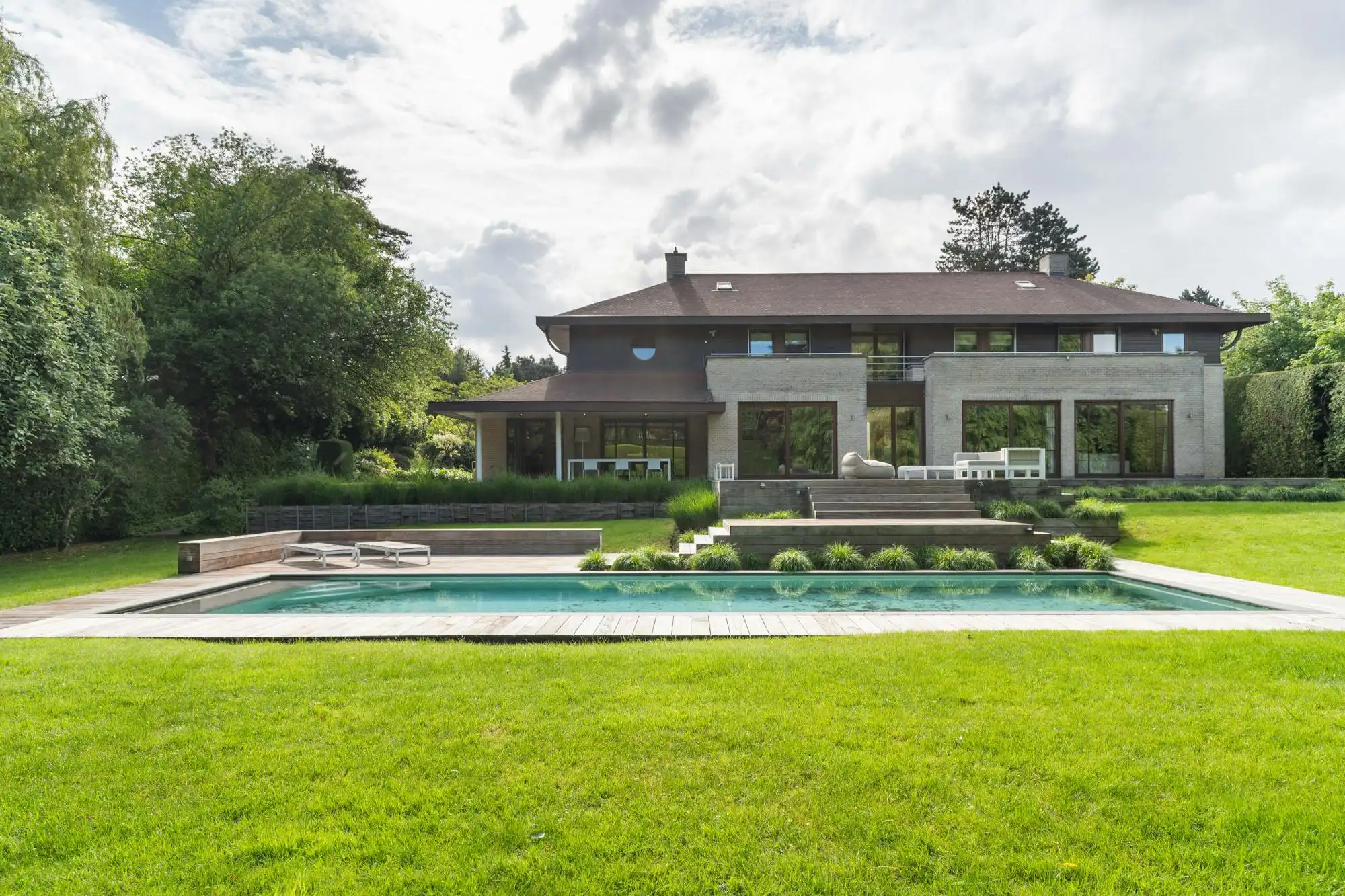 Luxe design villa met zwembad in het prestigieuze Bouchout foto 17