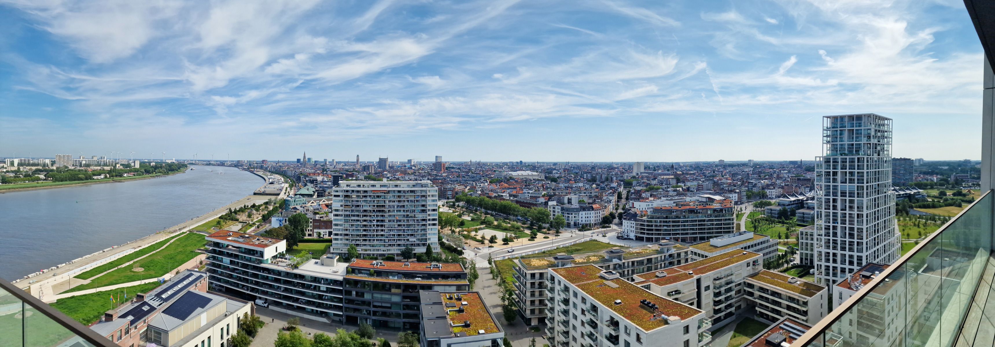 Ongemeubeld 1 slaapkamer appt. met zicht op de Schelde foto 6