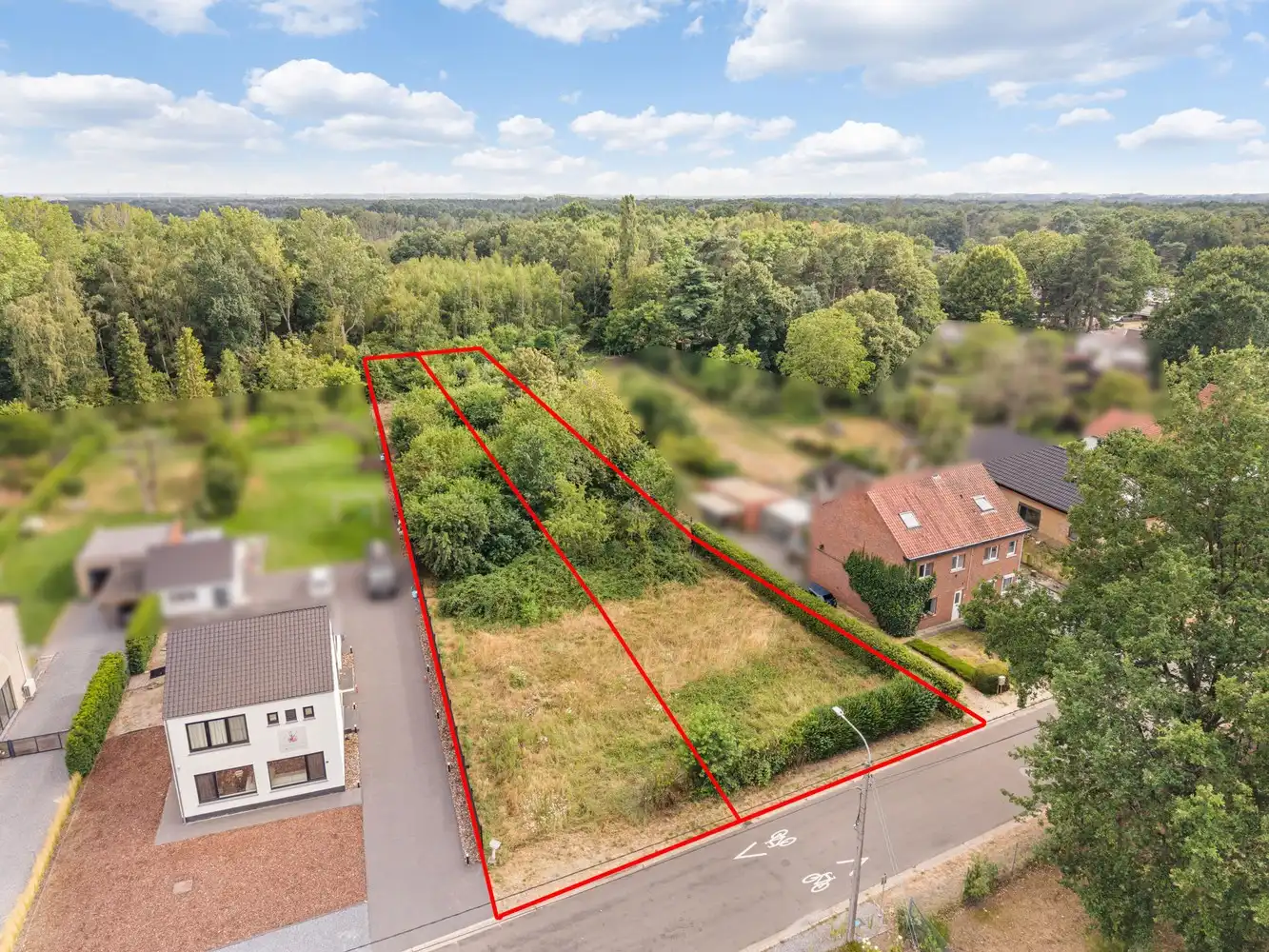 Bouw uw droomwoning aan de rand van natuurgebied De Maten – 2 bouwgronden voor halfopen bebouwing te Genk foto 3