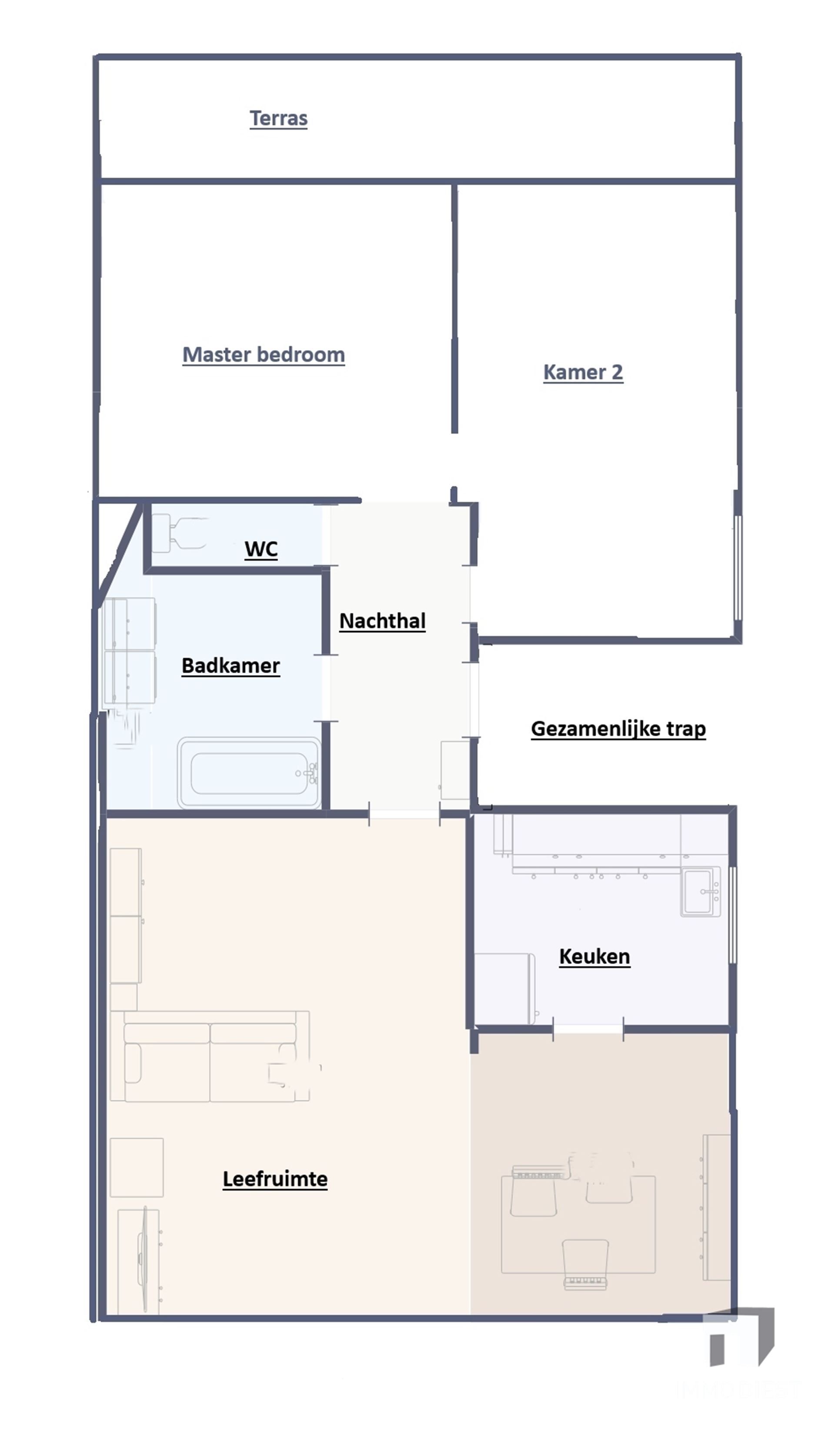 Building met 3 woonentiteiten en 3 garages foto 25