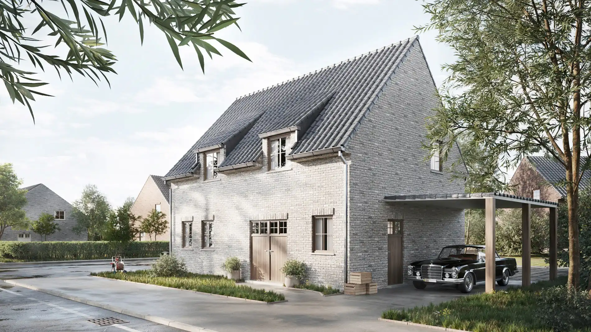 Open bebouwing op een ruim perceel met topligging in Roeselare foto 2