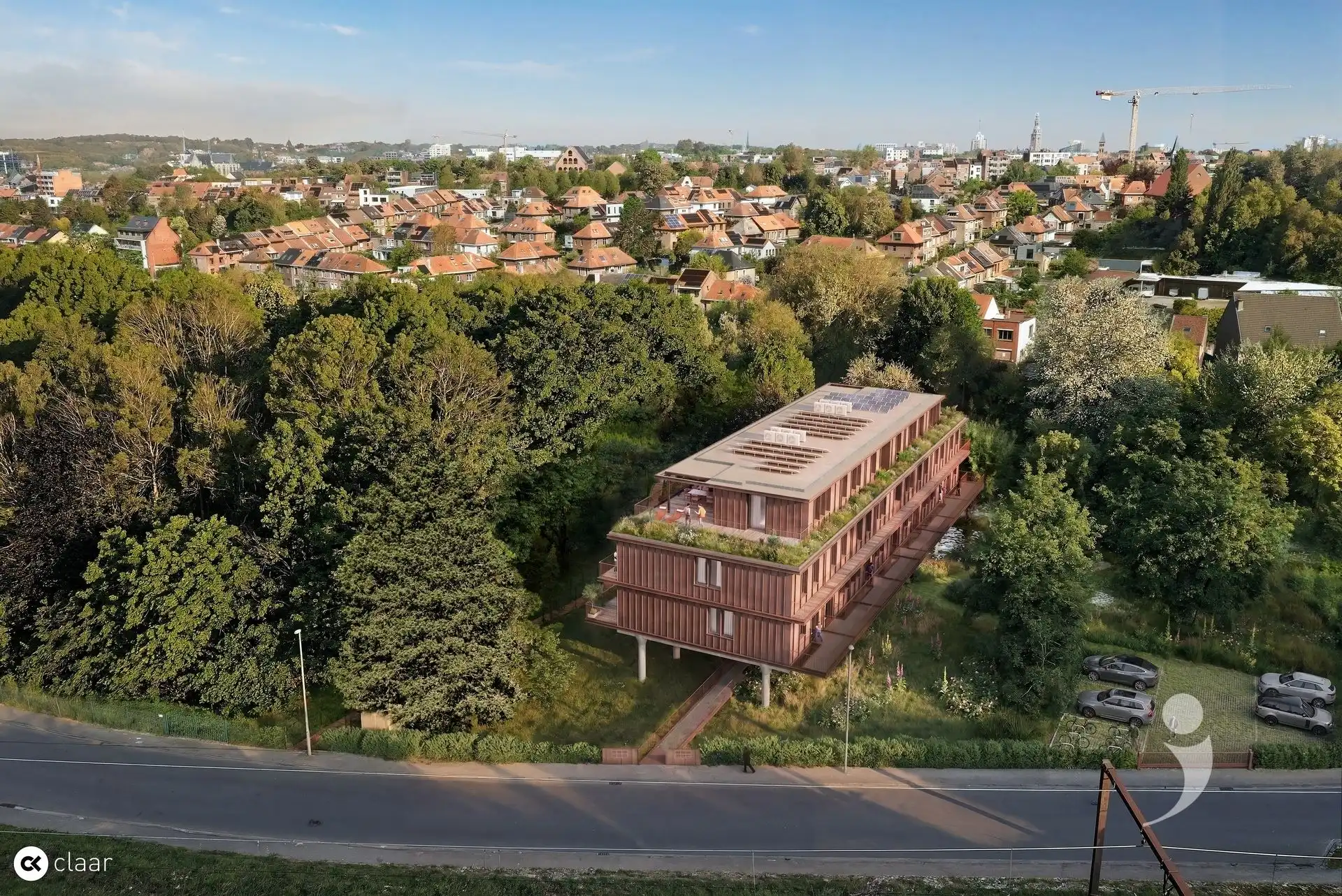 Uniek appartement in een park nabij Leuven foto 2