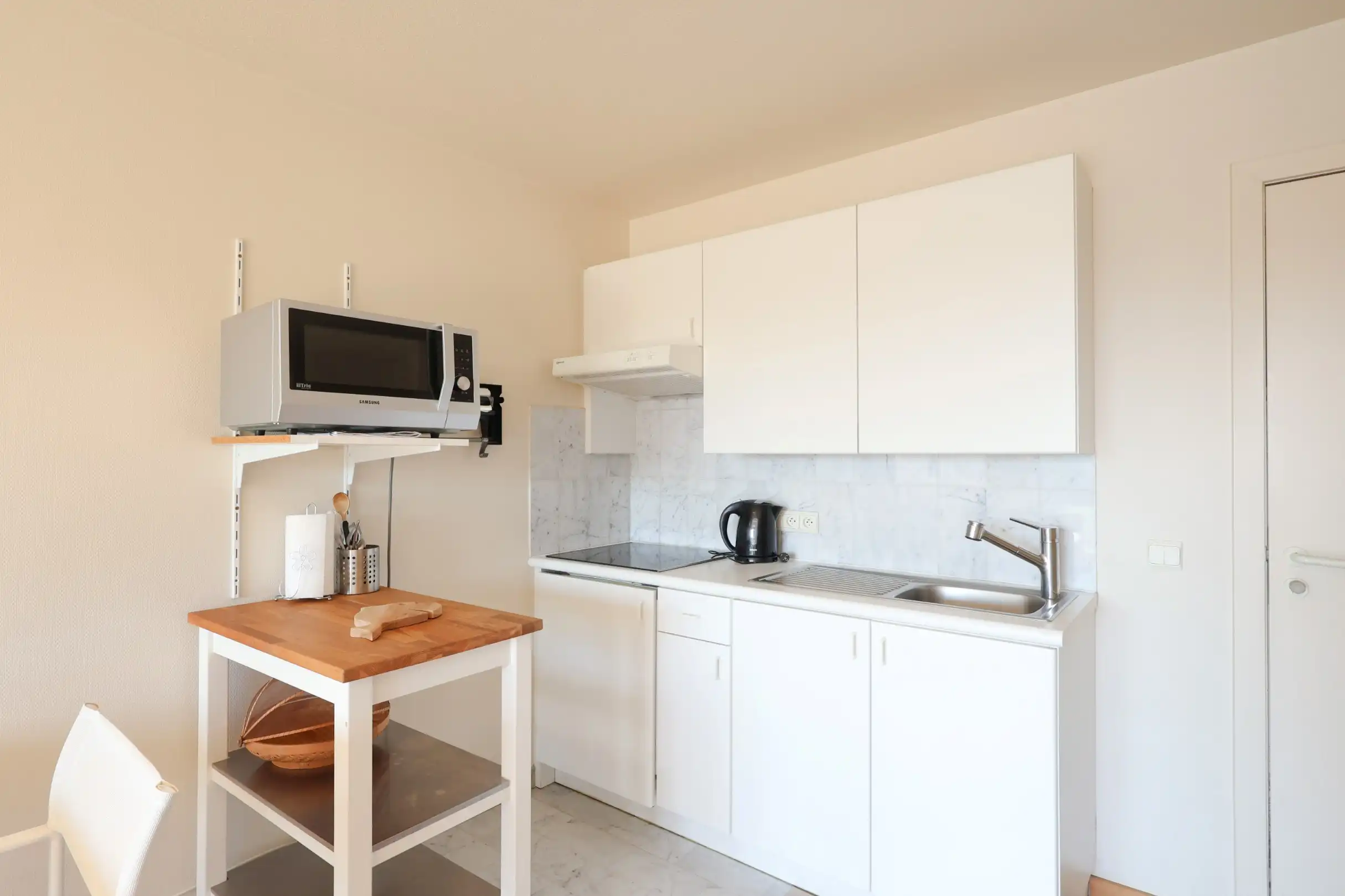 Zuidgericht gelijkvloers 1slpk appartement met zonneterras en duinenzicht nabij zee foto 5