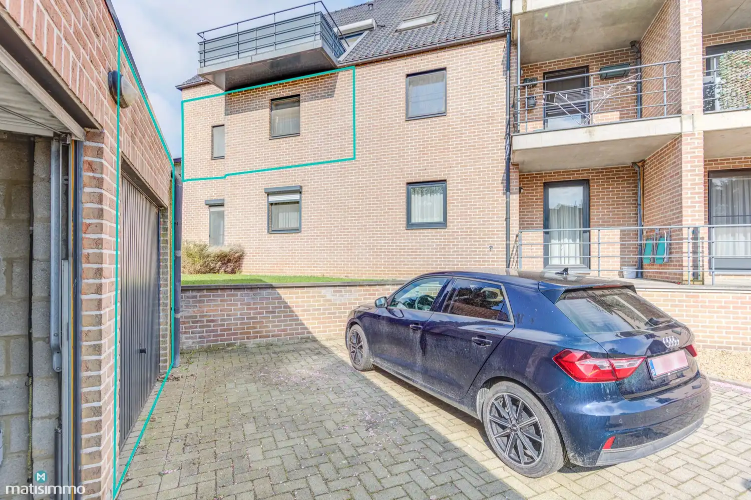 GOED ONDERHOUDEN APPARTEMENT MET BALKON, GARAGE EN KELDERBERGING TE BILZEN foto 23