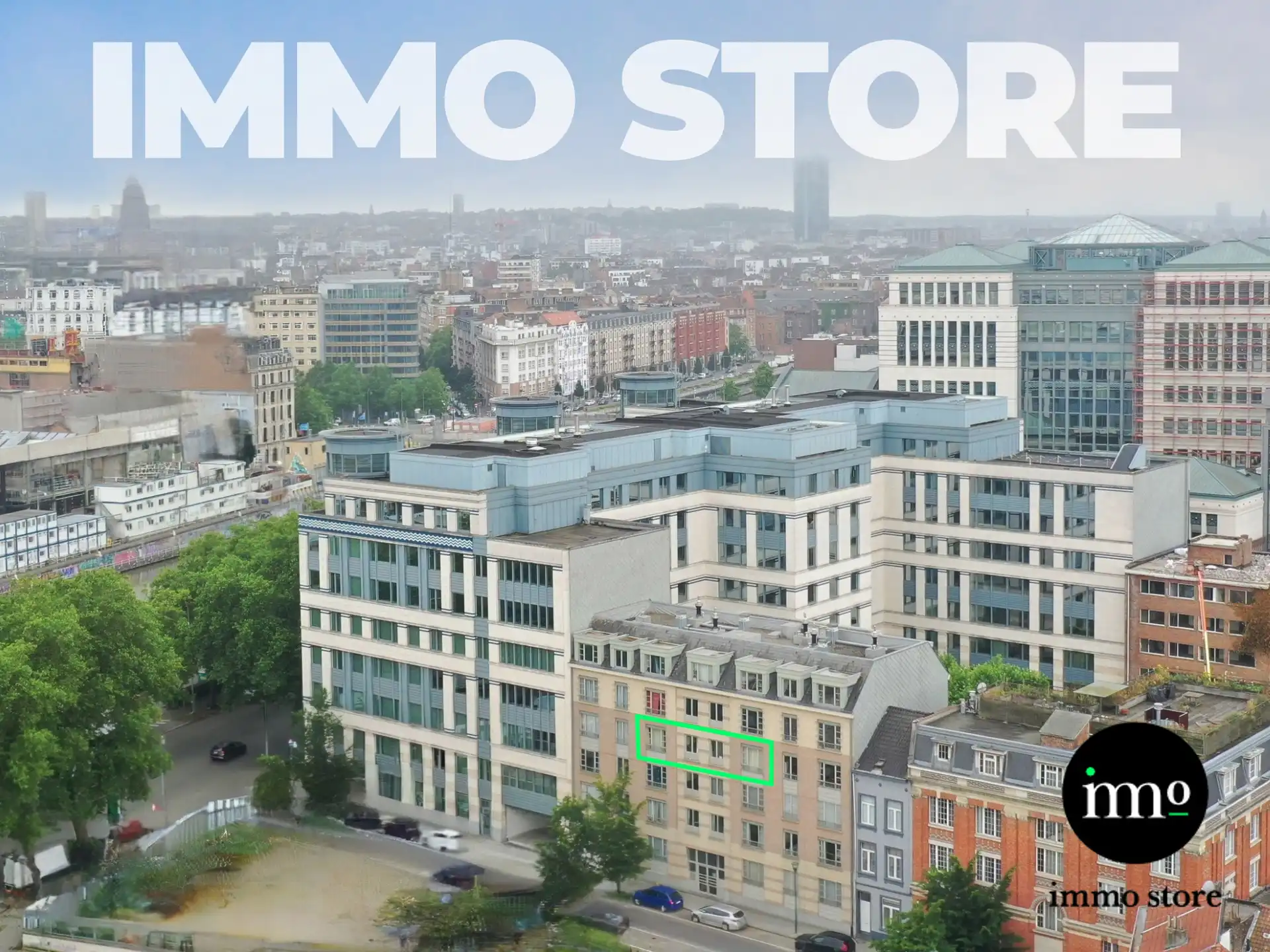 Lichtrijk 1-slaapkamerappartement met parking – Tour & Taxis foto 11