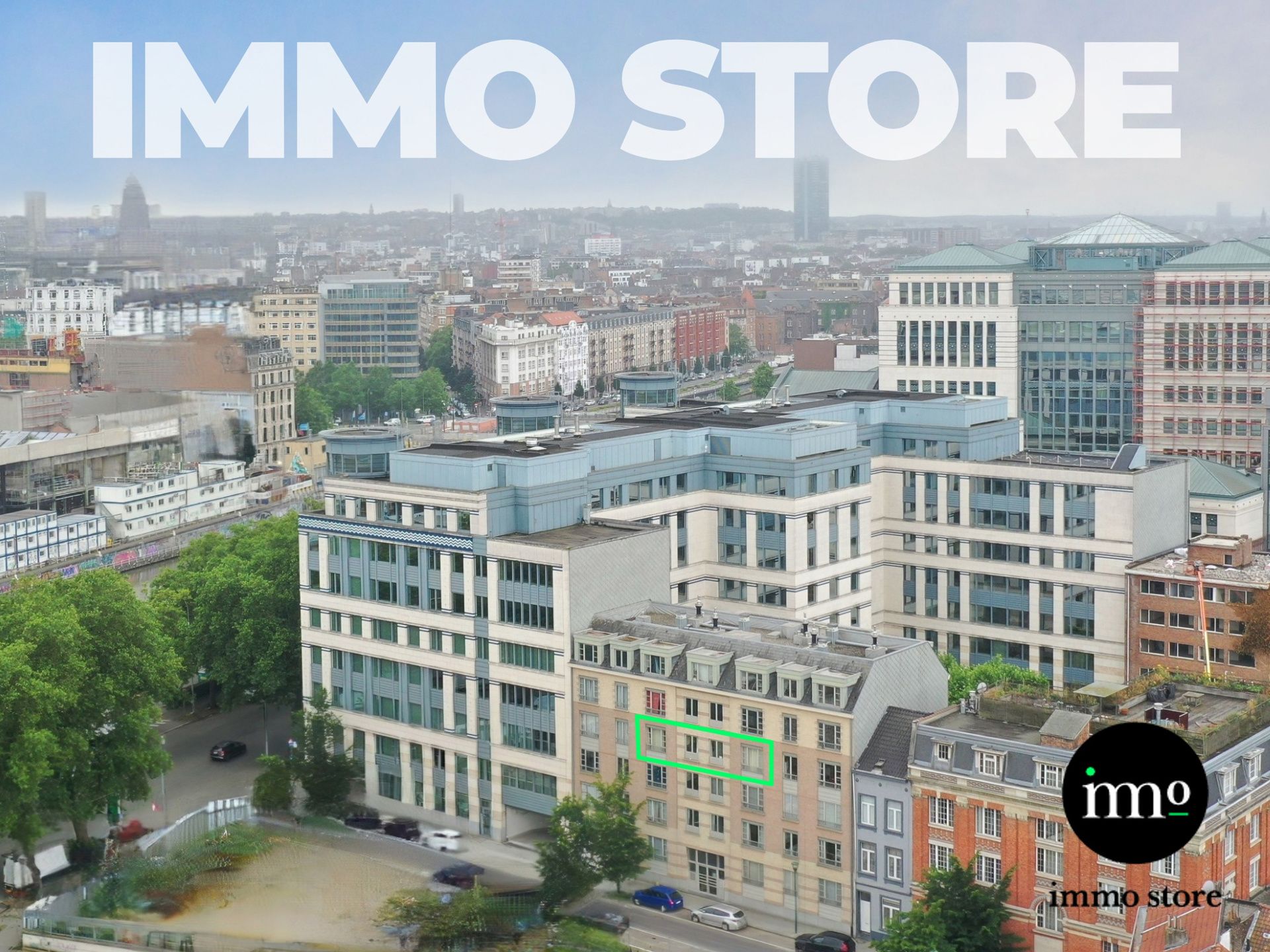 Lichtrijk 1-slaapkamerappartement met parking – Tour & Taxis foto 11