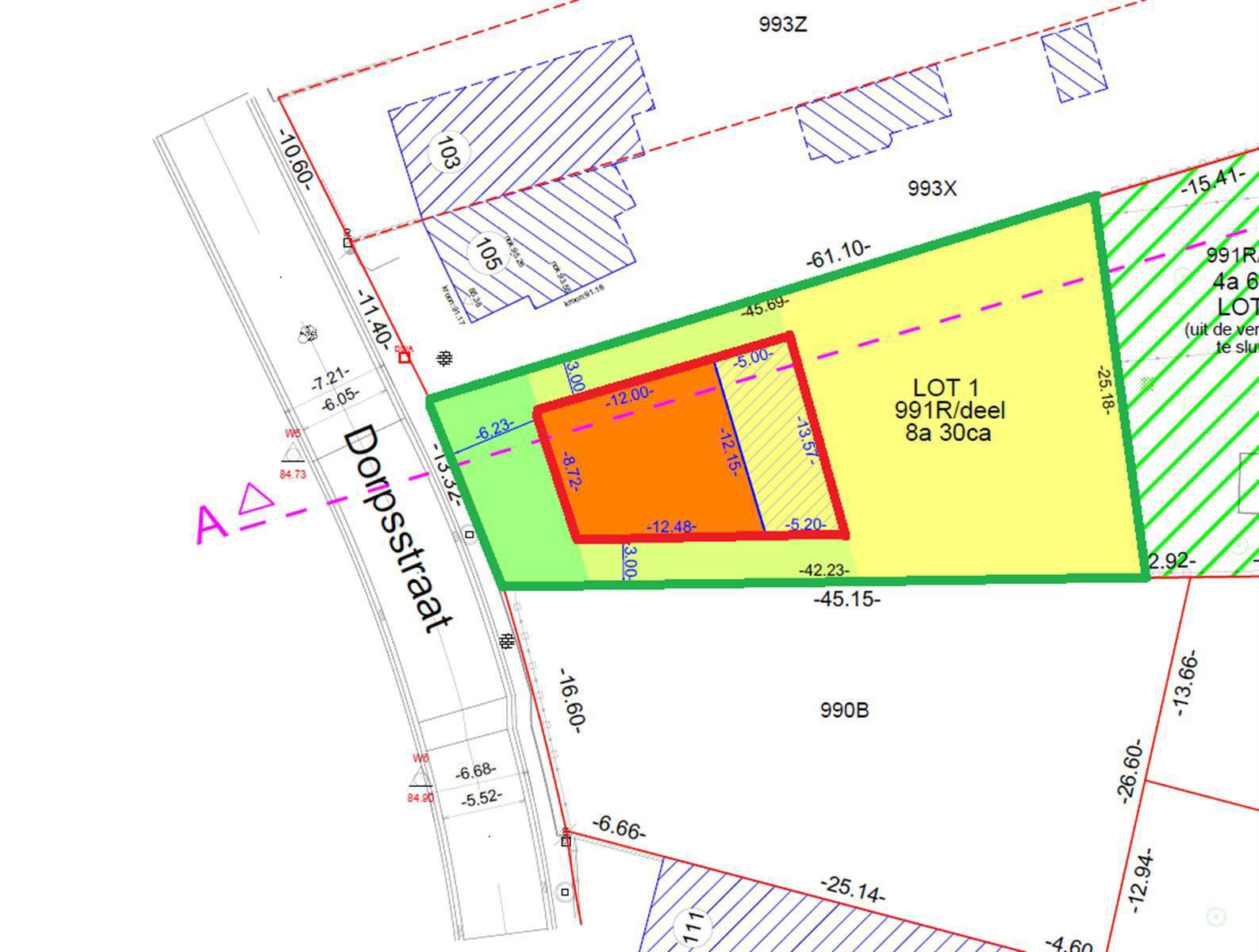 Bouwgrond voor open bebouwing (830m²) in rustige omgeving te Eigenbilzen! foto 7