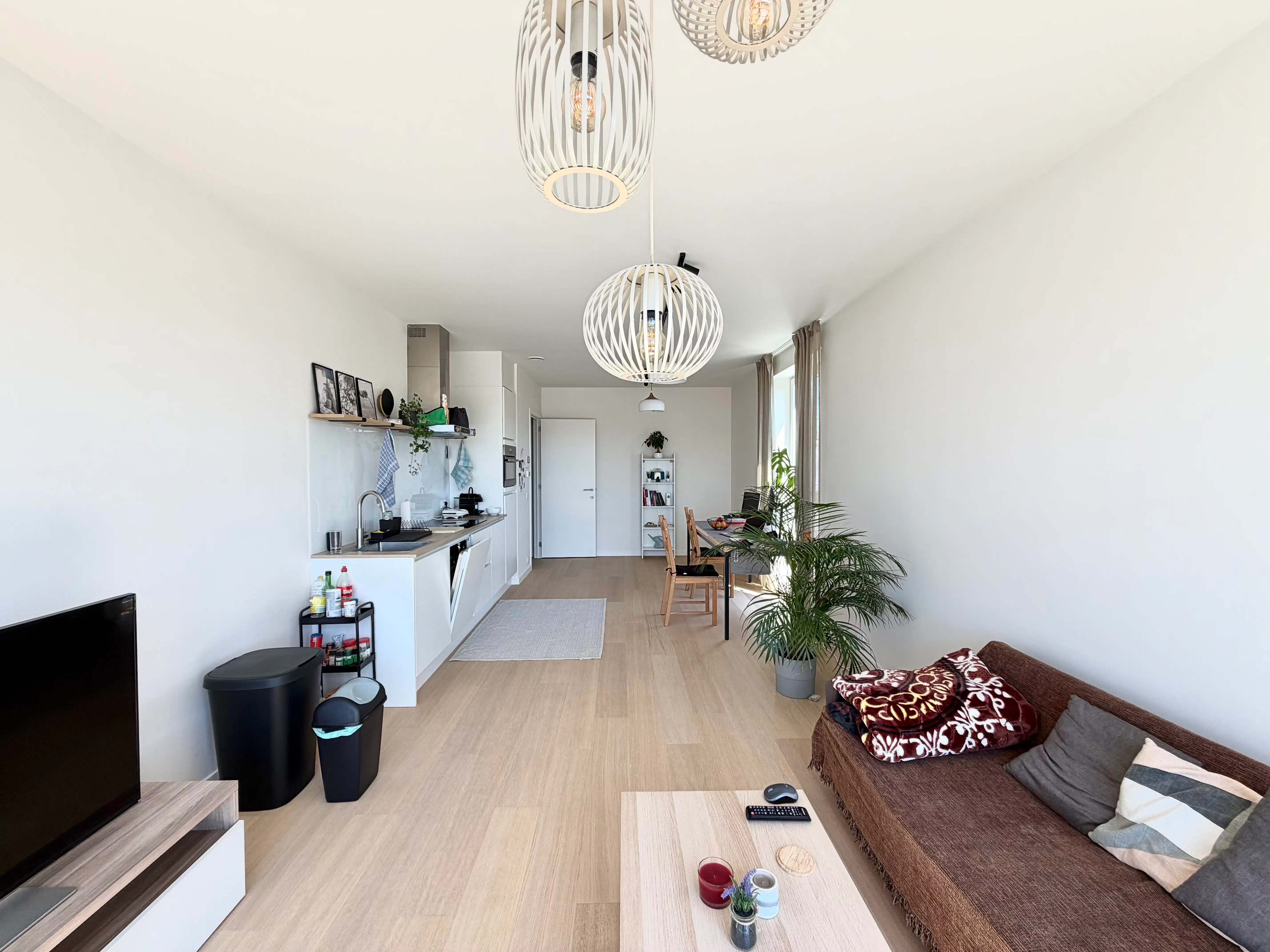 Recent appartement met één slaapkamer te huur foto 4