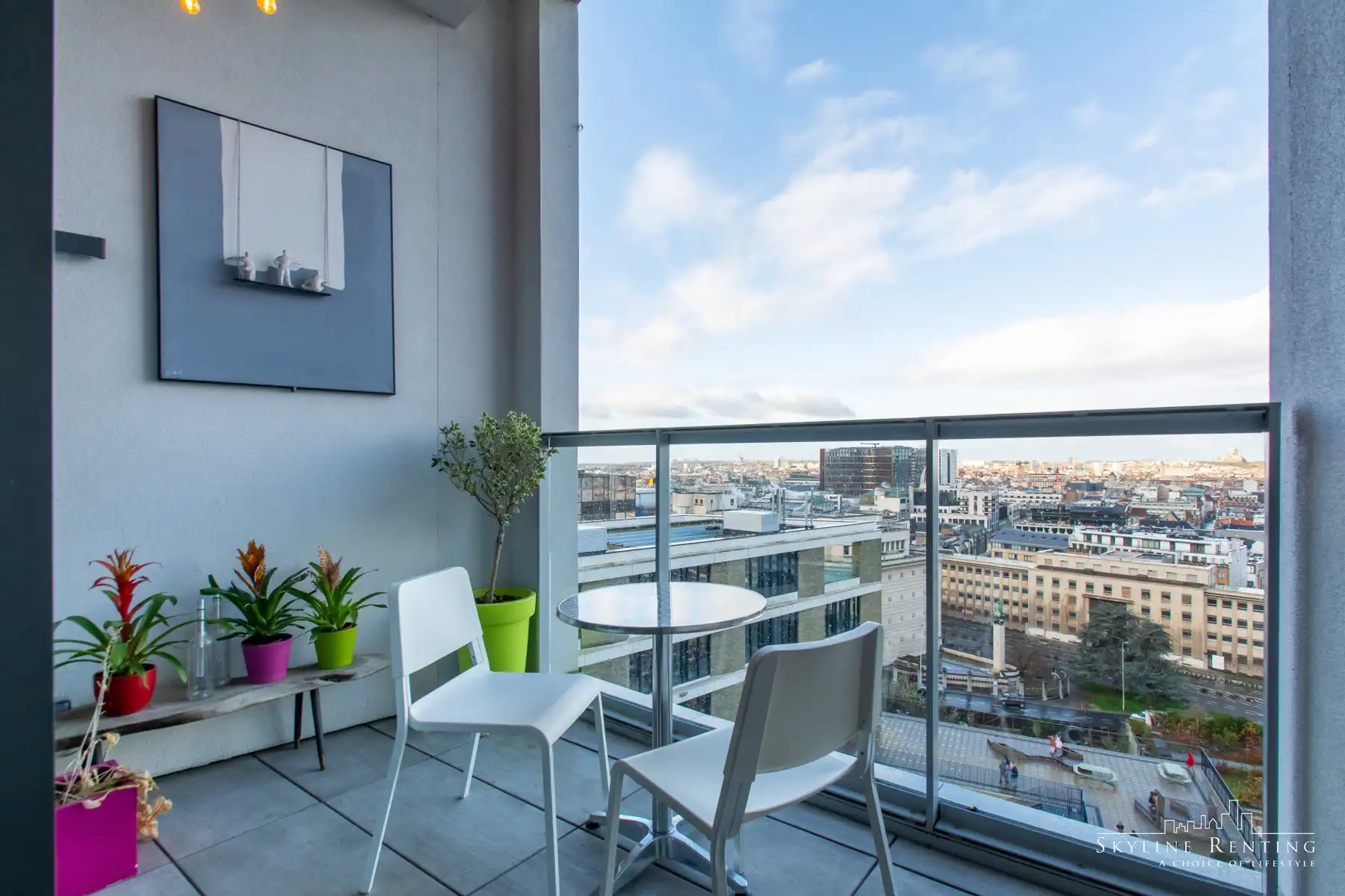 2 slk, terrassen & uitzonderlijk uitzicht – Brussel Centrum foto 9