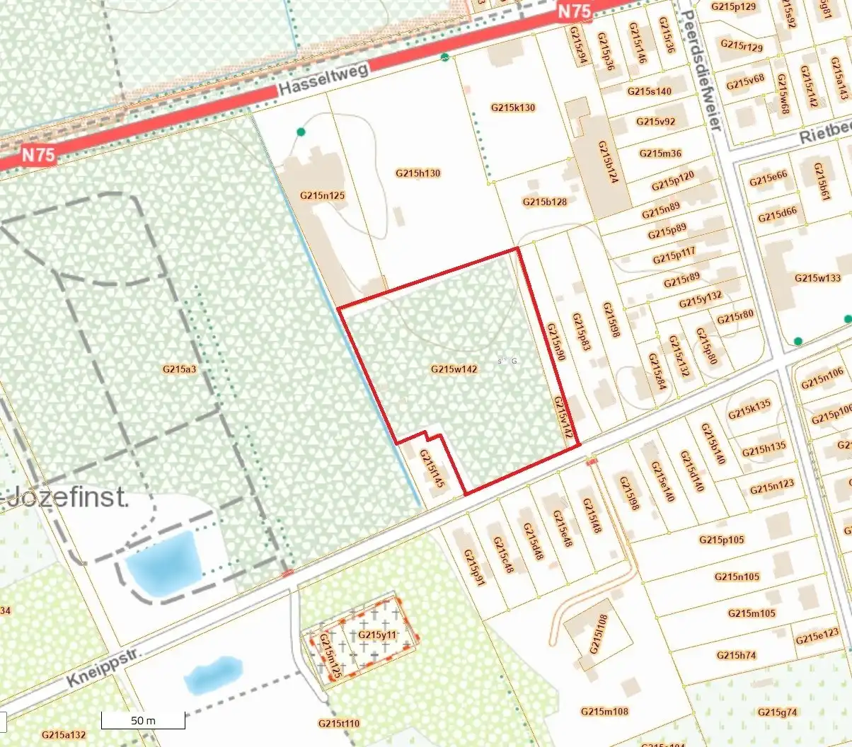 Exclusieve projectgrond – lopende vergunning voor 12 woningen in Boxberg, Genk foto 10