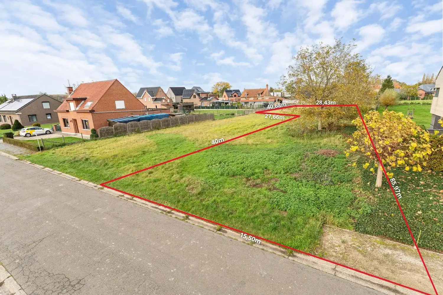 Geheel van twee percelen (in totaal 18a11ca) in een groene omgeving te Herent foto 5