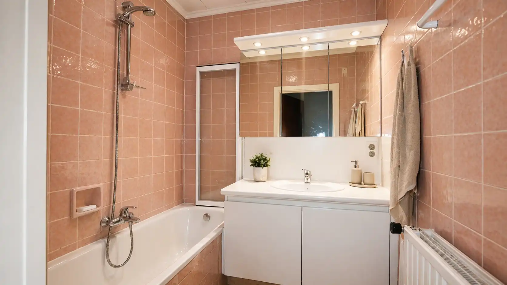 Te koop: Halfopen bebouwing met zuidgerichte tuin en garage op topligging in Waasmunster (Wareslagedreef) foto 8