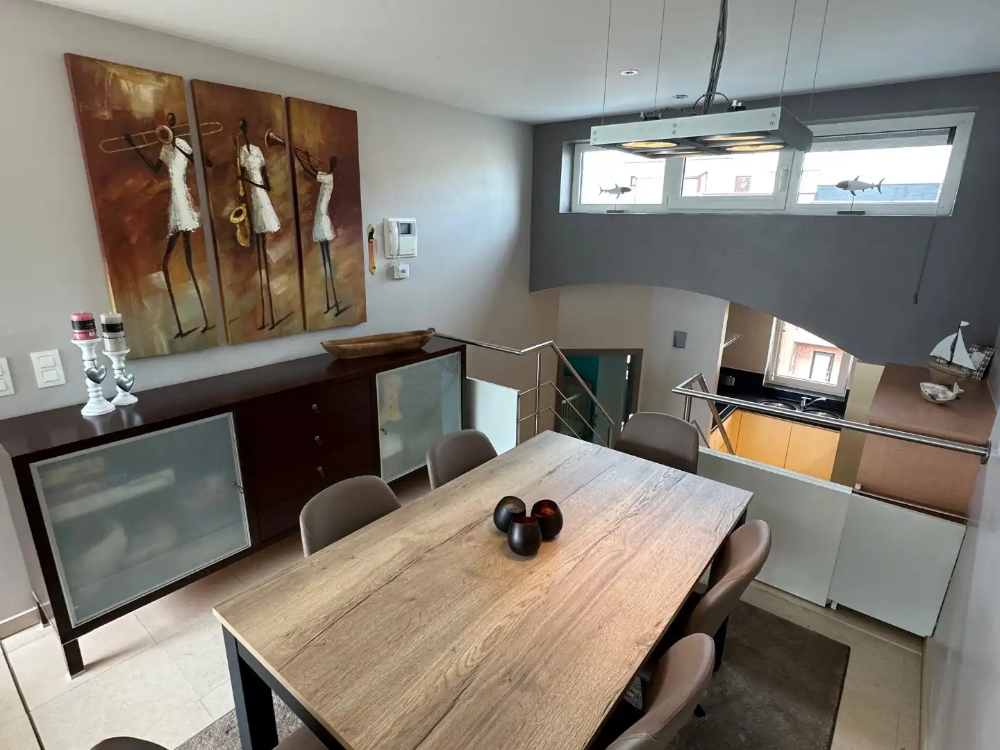PRACHTIGE GEMEUBELDE PENTHOUSE TE KOOP OP 100 M. VAN HET STRAND IN KOKSIJDE foto 6