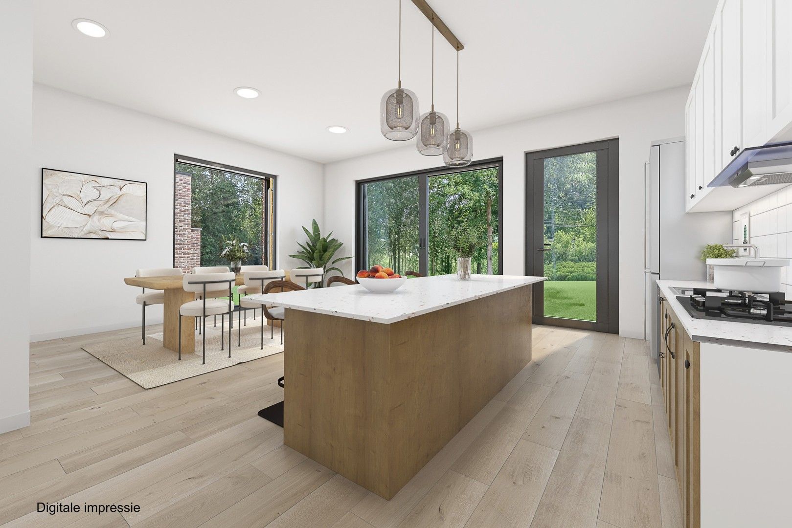 Casco woning in landelijke pastorijstijl met zuidgerichte tuin en 210 m² woonoppervlakte foto 3