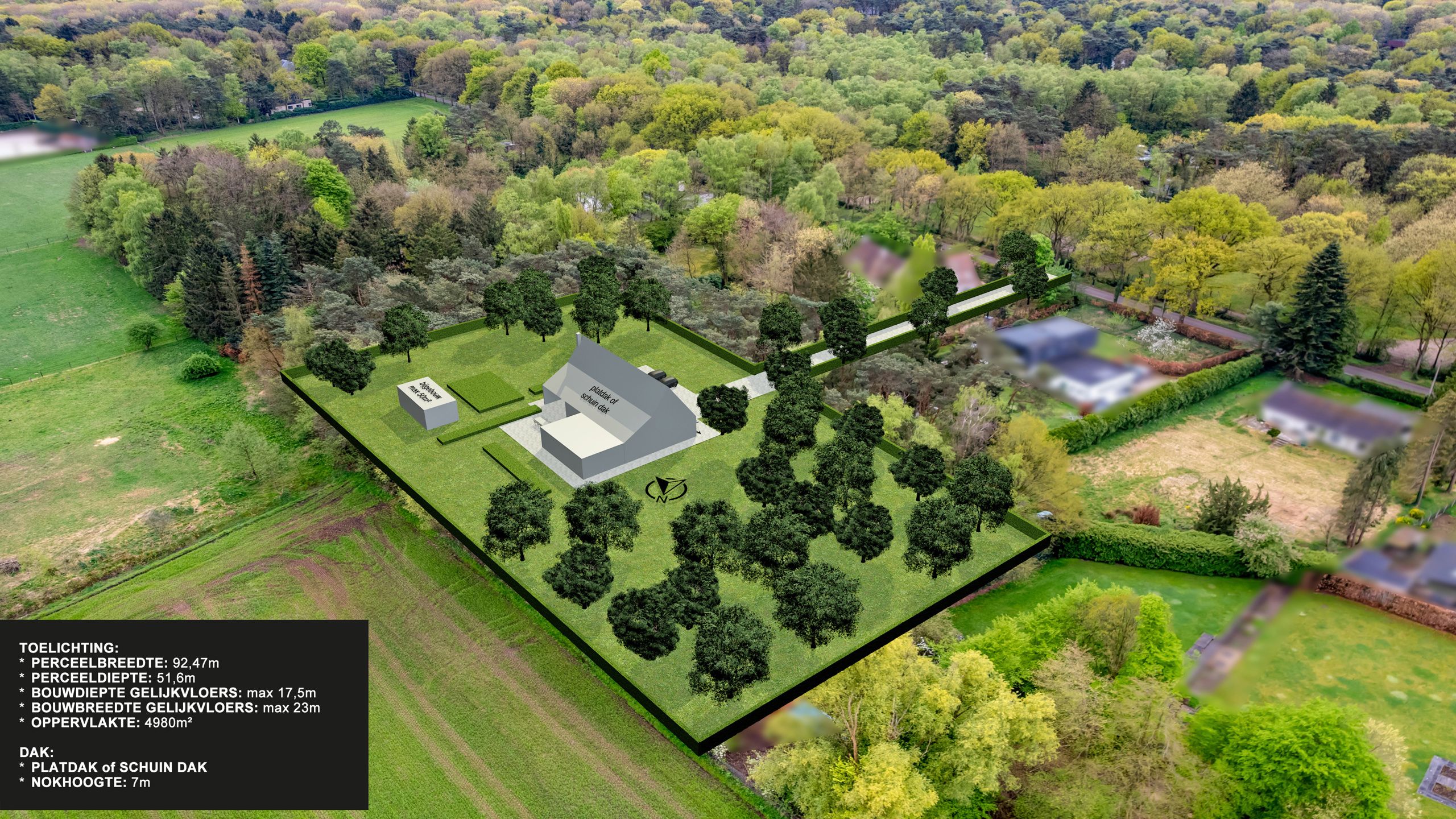 Bouwgrond in een rustige en groene omgeving foto 2