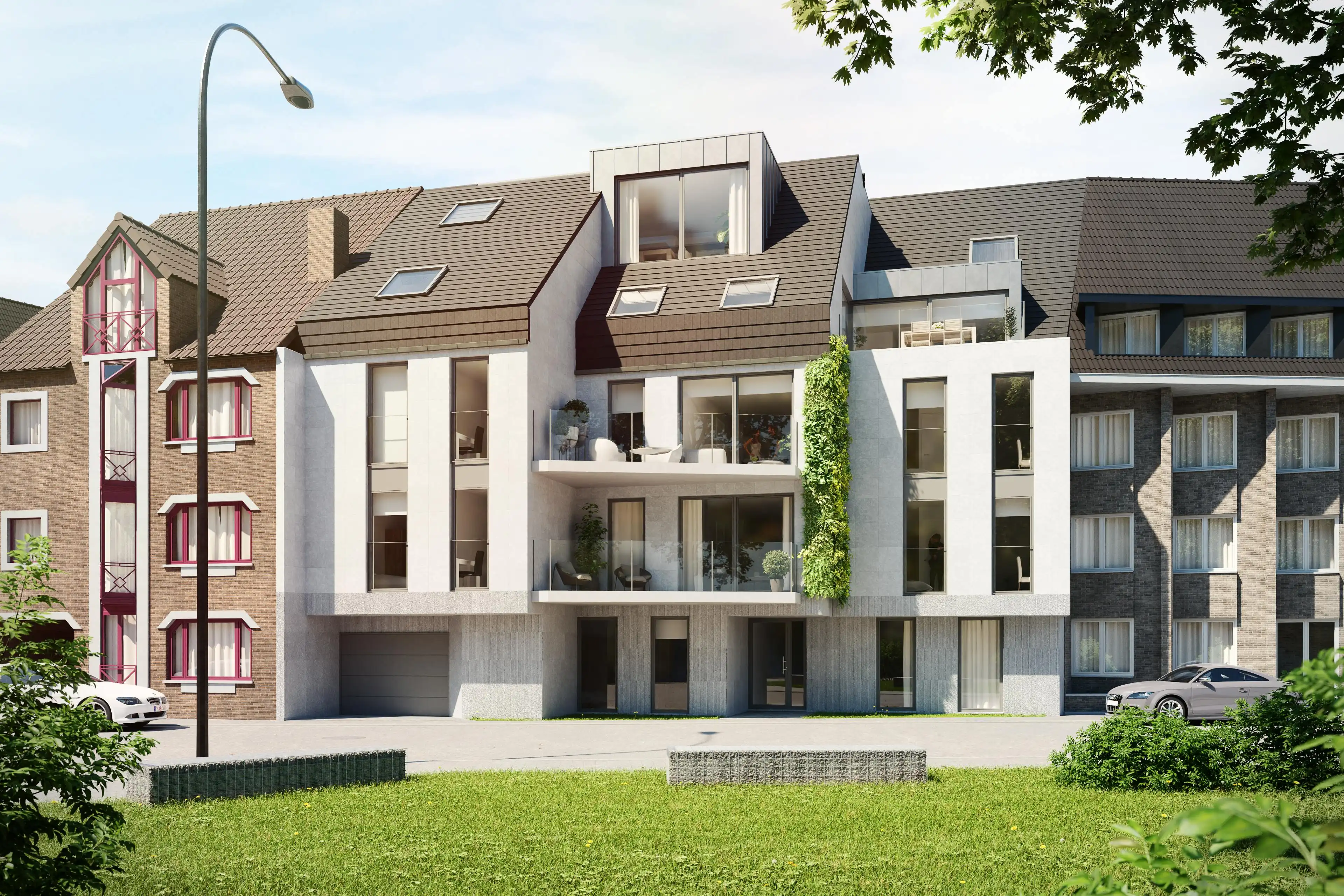 DusartZicht - 10 nieuwbouwappartementen in Hasselt-Centrum foto {{pictureIndex}}