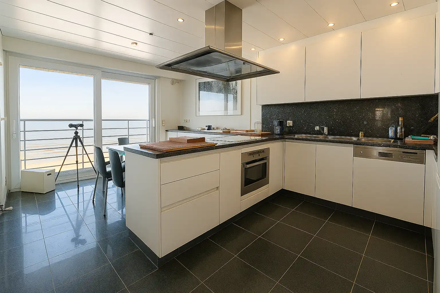 Uniek 4-slaapkamerappartement met fantastisch zicht op zee. foto 17