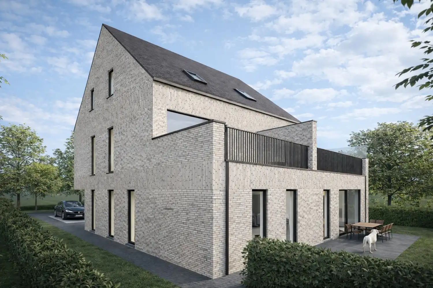 Instapklaar duplex appartement voorzien van 2 slaapkamers te Oudsbergen foto 3