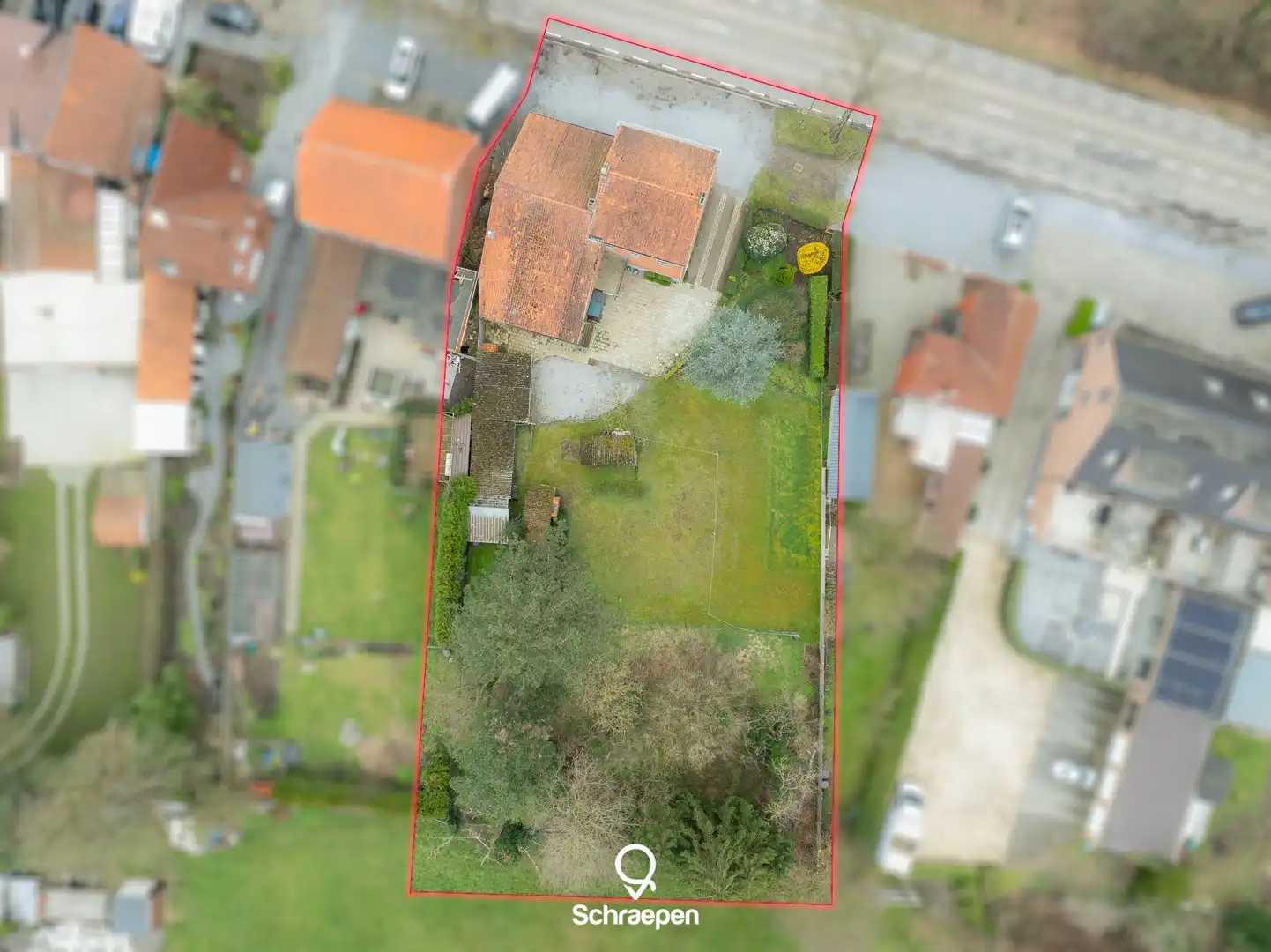 Af te breken tweewoonst op zuidwestelijk perceel van 16,5 are met maar liefst 28,5 m straatbreedte! foto 23