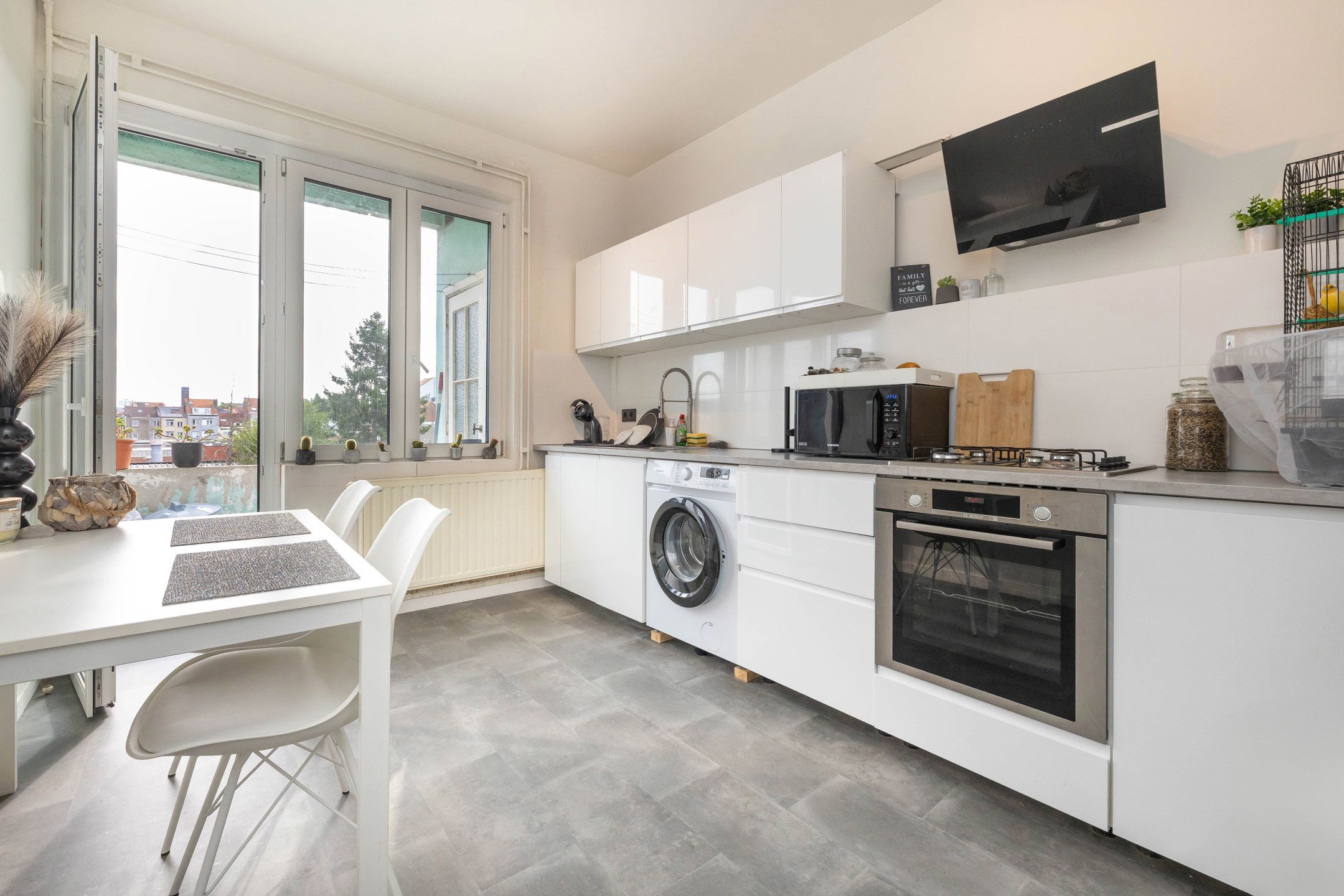 Appartement met 1 slaapkamer + kantoor + terras foto 4