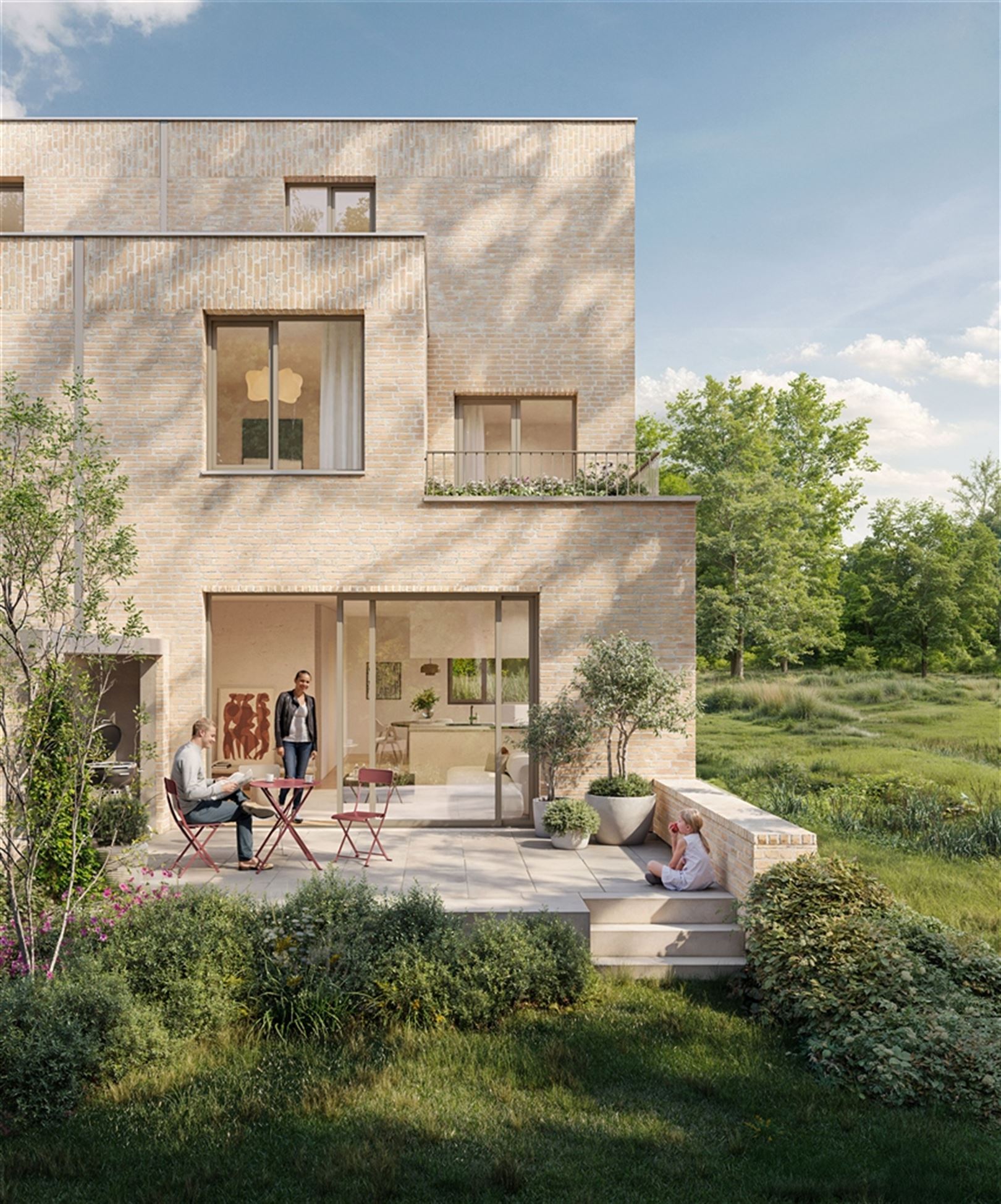 Nieuwbouw gelijkvloers kantoor in project Het Porfier te Sint-Amandsberg foto 5