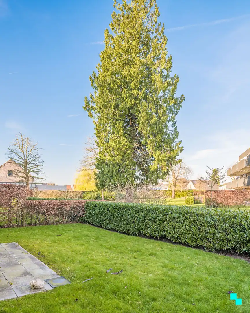 Stijlvol gelijkvloers appartement in zeer groene omgeving foto 27