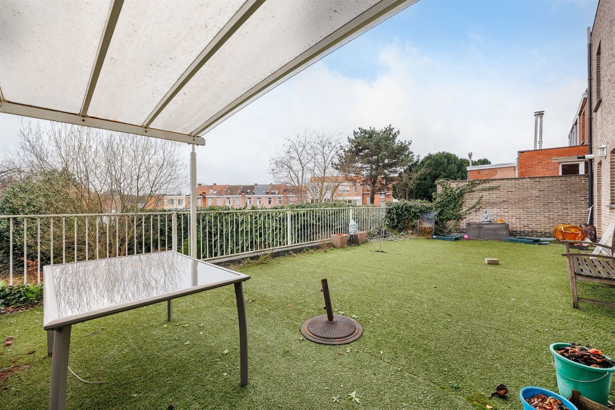 Handelspand + duplex met 6 slpkmrs met Z-tuin en terras foto 19